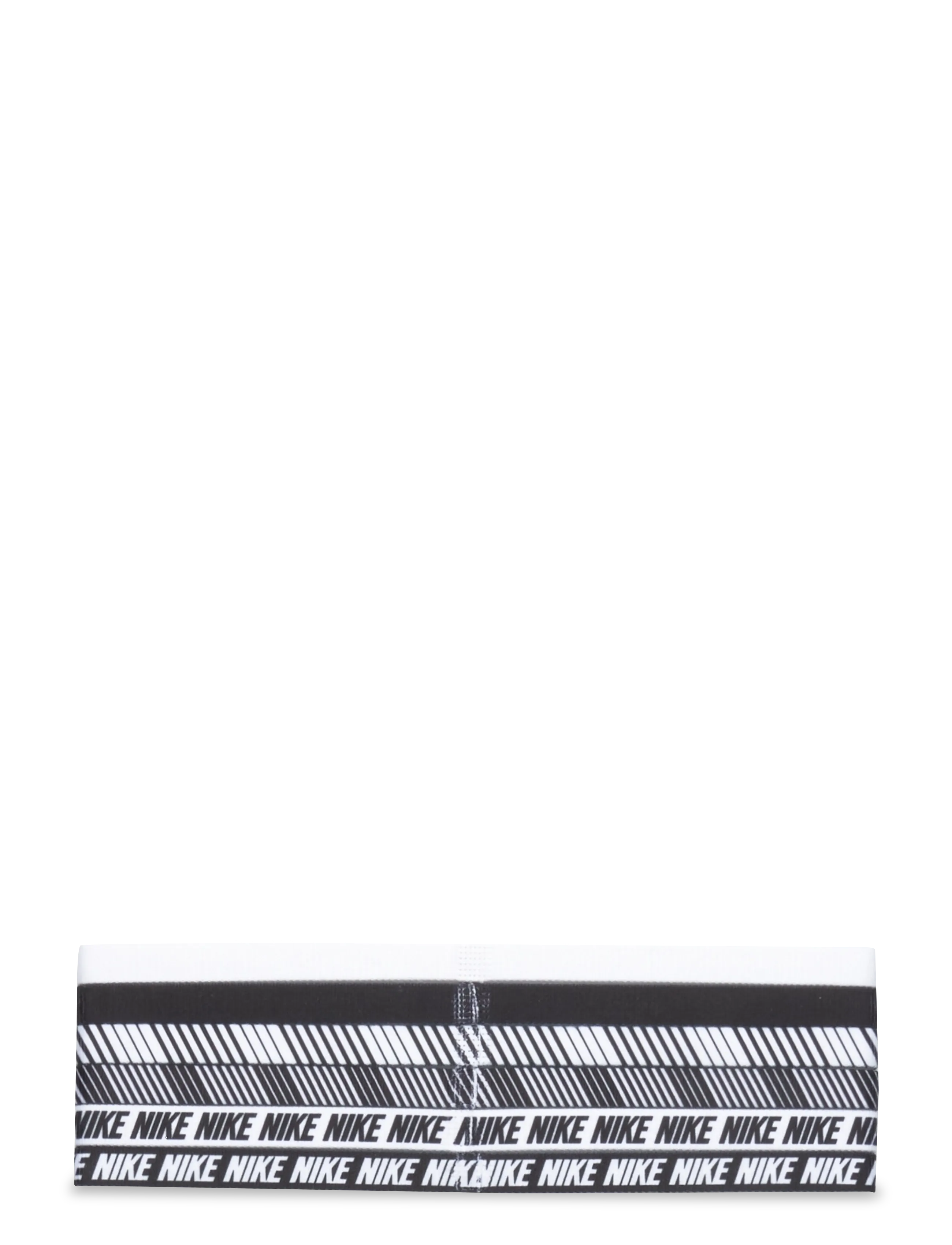 NIKE Equipment - NIKE FLEX CLASSIC HEADBANDS 6PK PRINTED - stirnbänder - white/black/white - 1