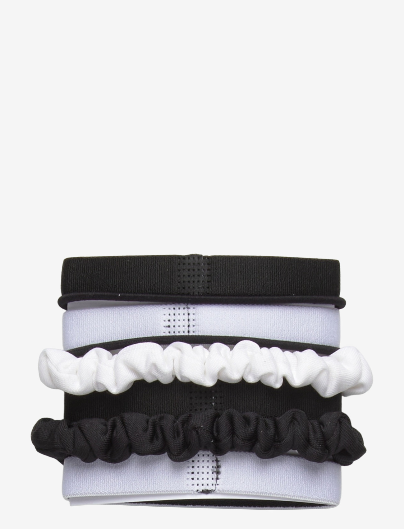 NIKE Equipment - NIKE FLEX CLASSIC MIXED HAIR TIES 8PK - peapaelad - white/black/black - 1