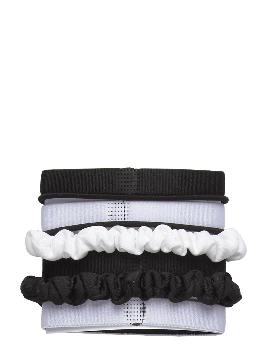 NIKE Equipment - NIKE FLEX CLASSIC MIXED HAIR TIES 8PK - hoofdbanden - white/black/black - 1