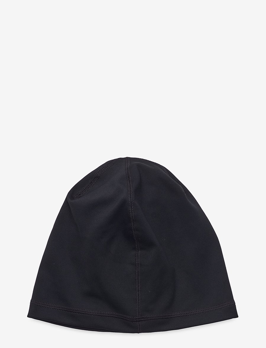 NIKE Equipment - NIKE U PEAK DRI-FIT UNCUFFED BEANIE - kapelusze - black/silver - 1