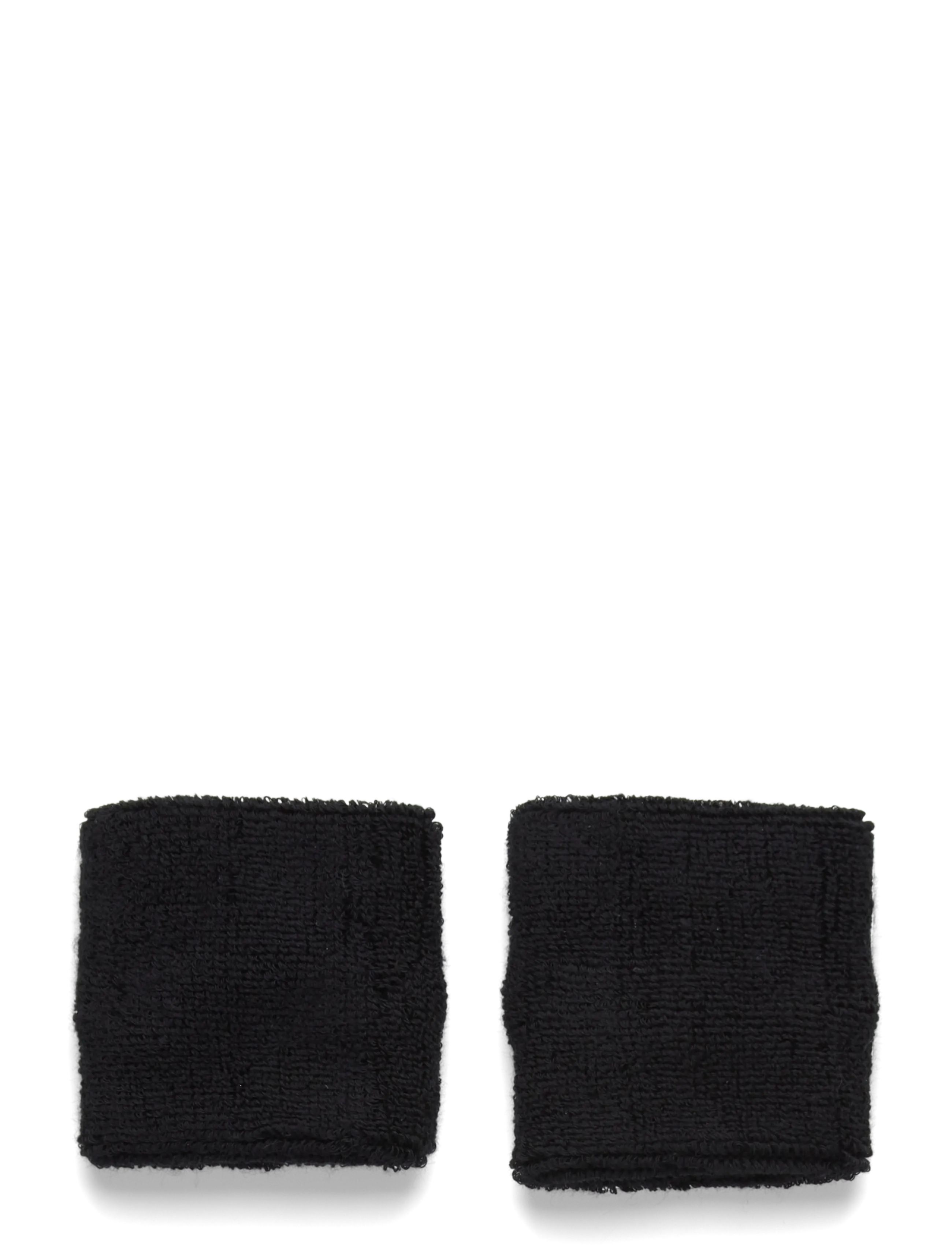 NIKE Equipment - NIKE SWOOSH CLASSIC WRISTBANDS 2PK - svedarmbånd - black/white - 1