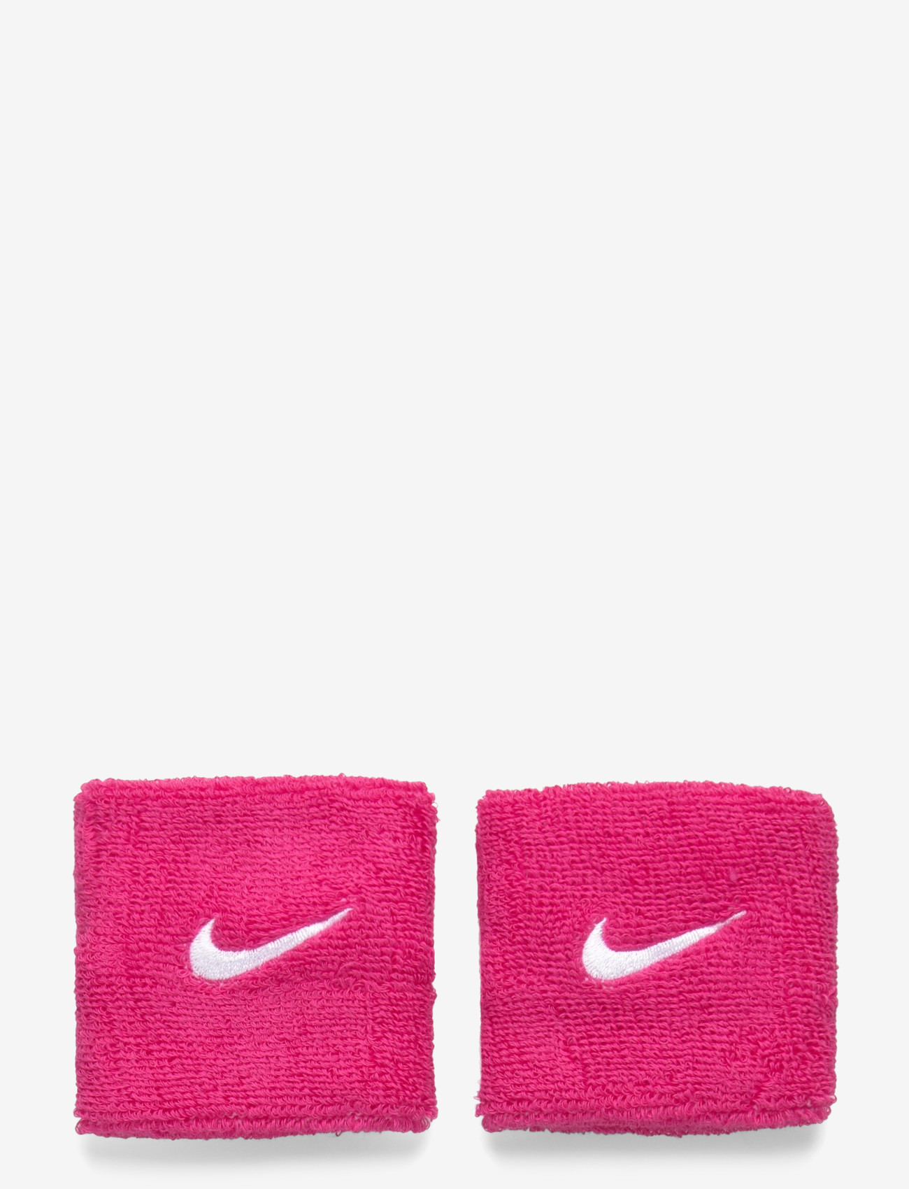 NIKE Equipment - NIKE SWOOSH CLASSIC WRISTBANDS 2PK - sweat wristbands - vivid pink/white - 0
