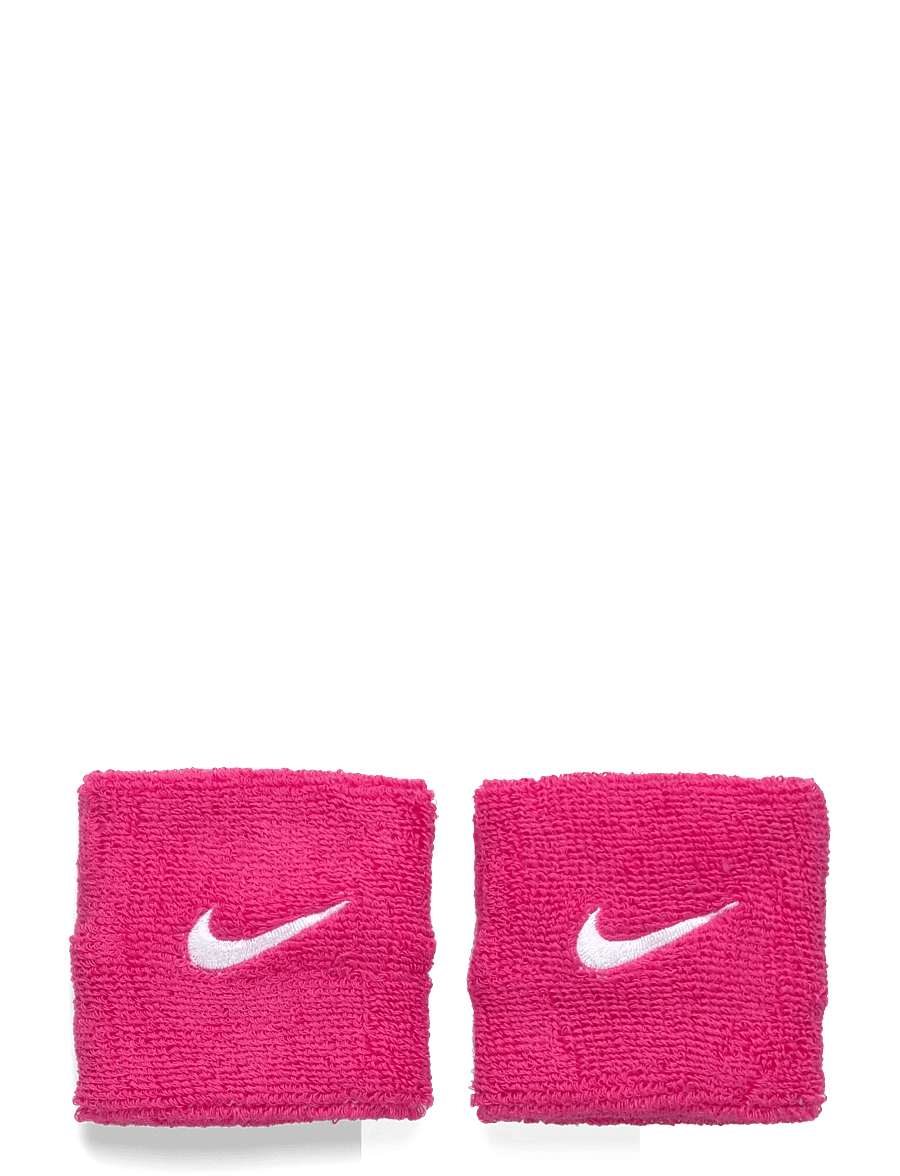 NIKE Equipment - NIKE SWOOSH CLASSIC WRISTBANDS 2PK - handgelenk-schweißband - vivid pink/white - 2