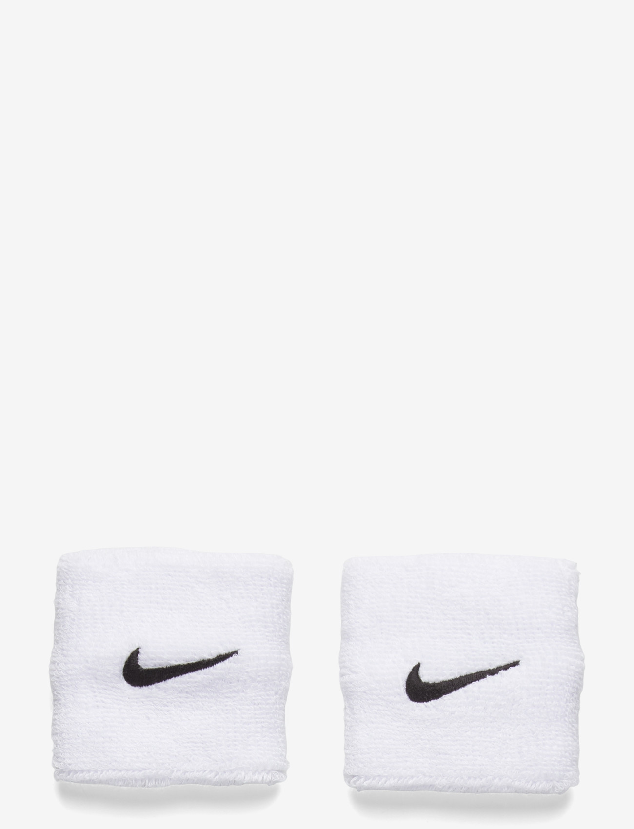 NIKE Equipment - NIKE SWOOSH CLASSIC WRISTBANDS 2PK - svettarmband - white/black - 0
