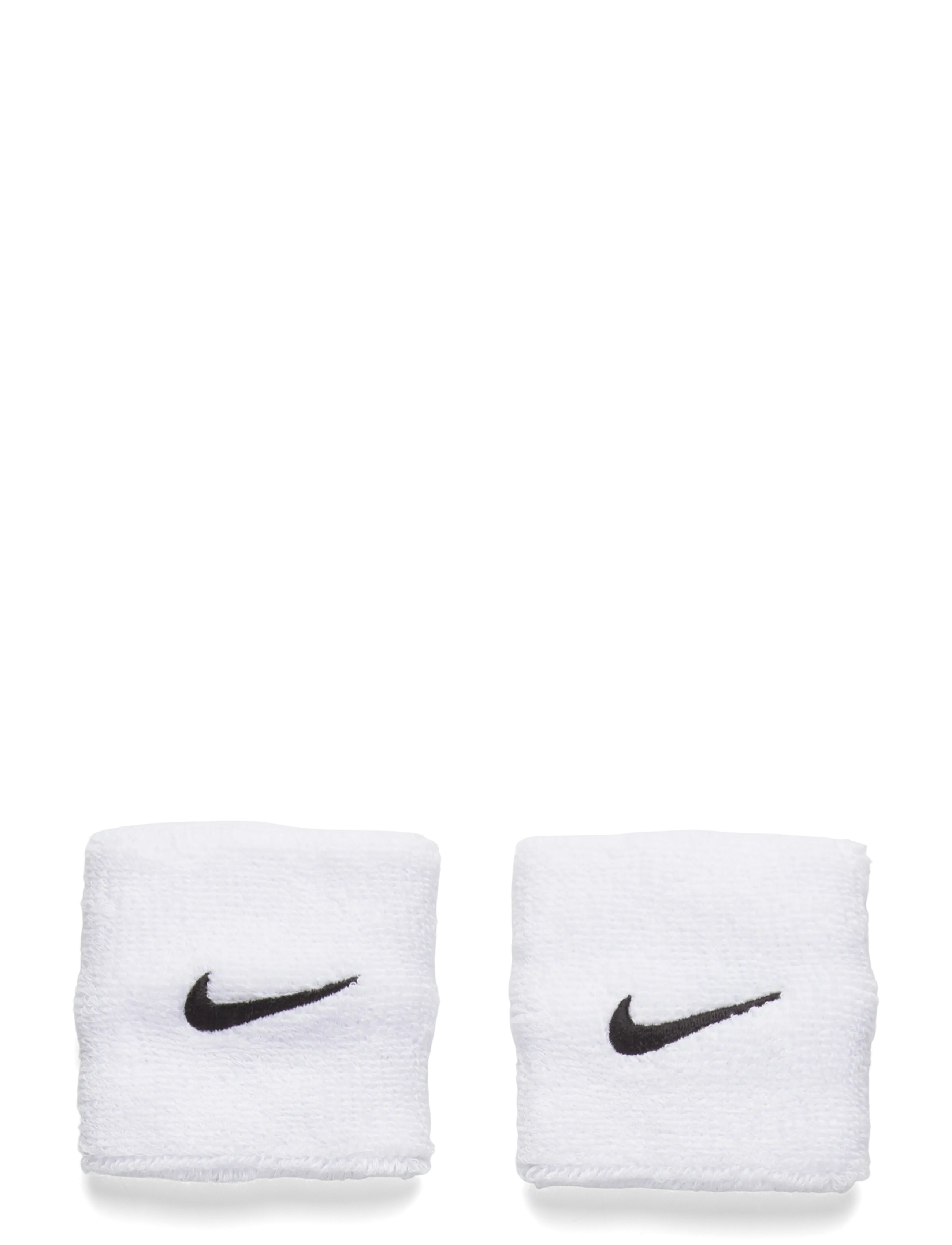 NIKE Equipment NIKE SWOOSH CLASSIC WRISTBANDS 2PK - Riešo raiščiai - WHITE/BLACK / white