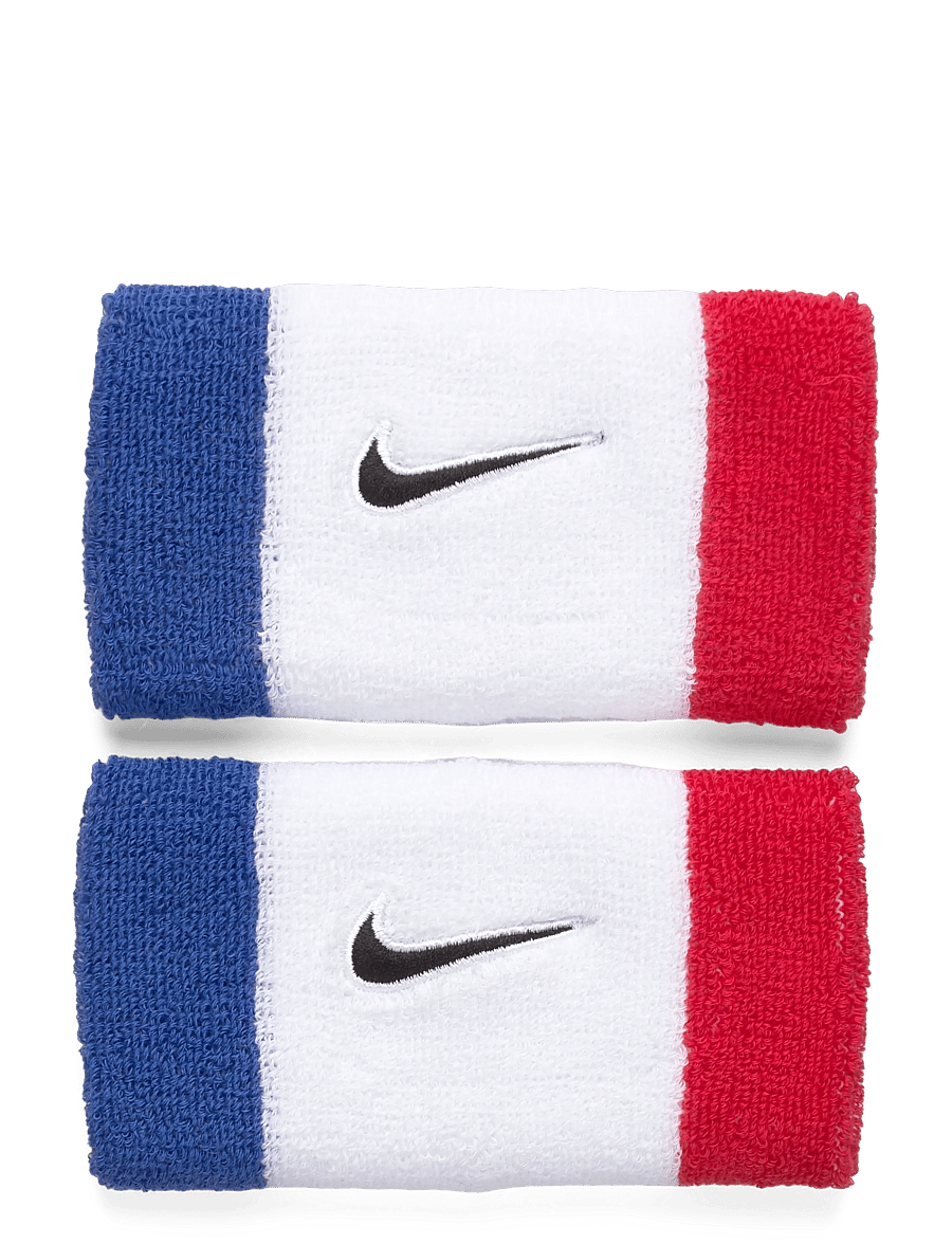 NIKE Equipment - NIKE SWOOSH CLASSIC DOUBLEWIDE WRISTBANDS 2PK - handgelenk-schweißband - game royal/university red/black - 0