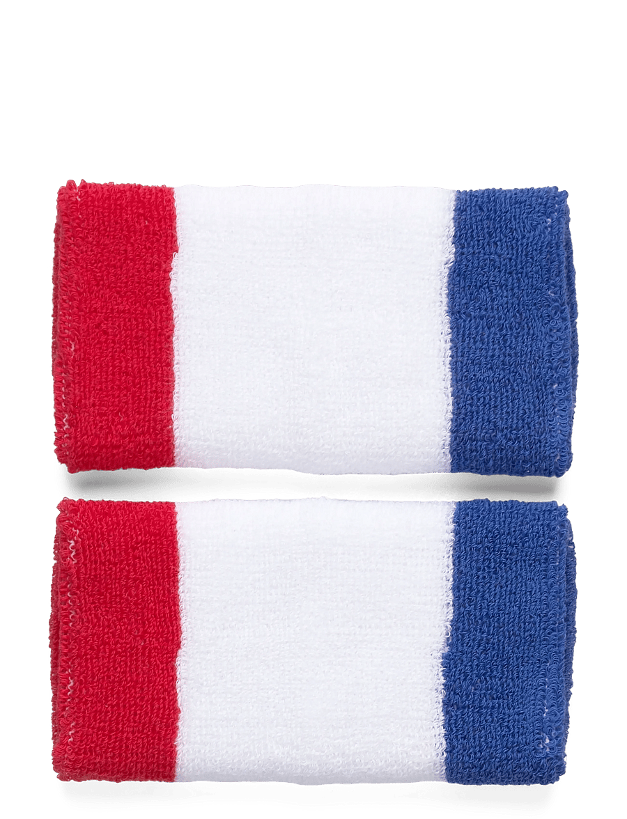 NIKE Equipment - NIKE SWOOSH CLASSIC DOUBLEWIDE WRISTBANDS 2PK - handgelenk-schweißband - game royal/university red/black - 1