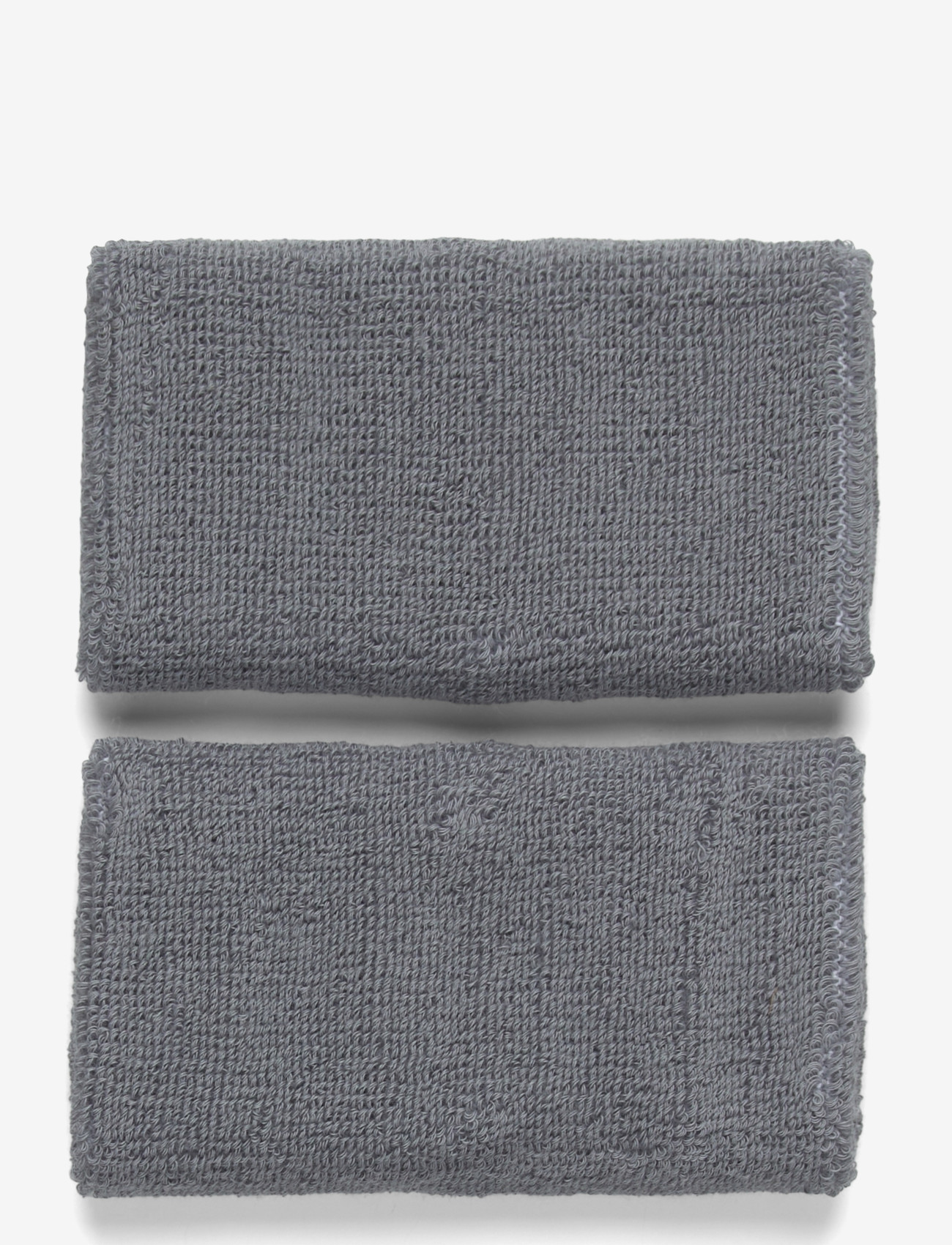 NIKE Equipment - NIKE SWOOSH CLASSIC DOUBLEWIDE WRISTBANDS 2PK - svedarmbånd - cool grey/black - 1