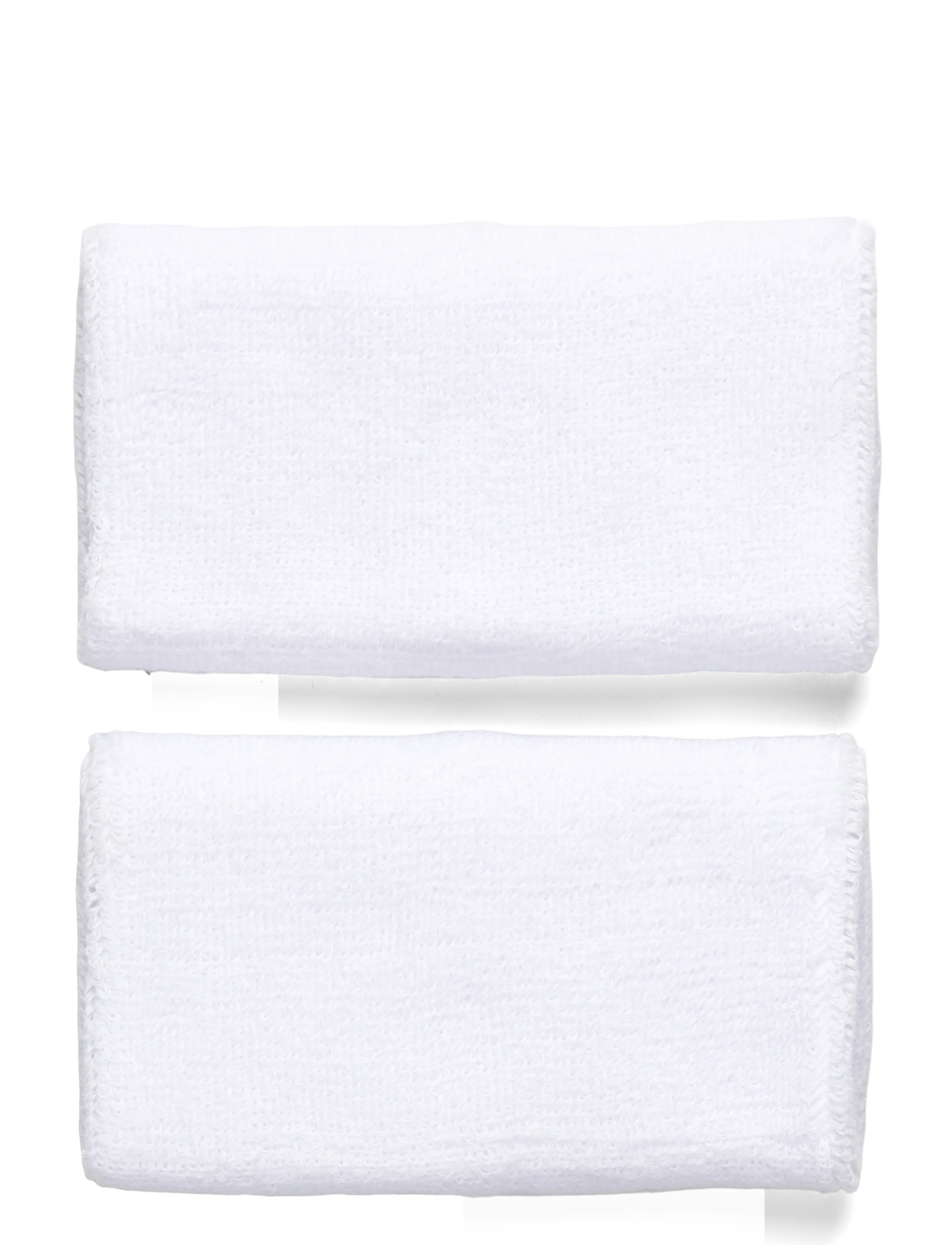 NIKE Equipment - NIKE SWOOSH CLASSIC DOUBLEWIDE WRISTBANDS 2PK - riešo raiščiai - white/black - 1