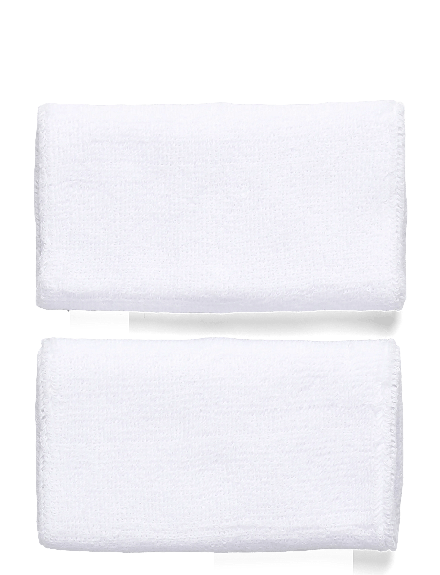 NIKE Equipment - NIKE SWOOSH CLASSIC DOUBLEWIDE WRISTBANDS 2PK - handgelenk-schweißband - white/black - 1
