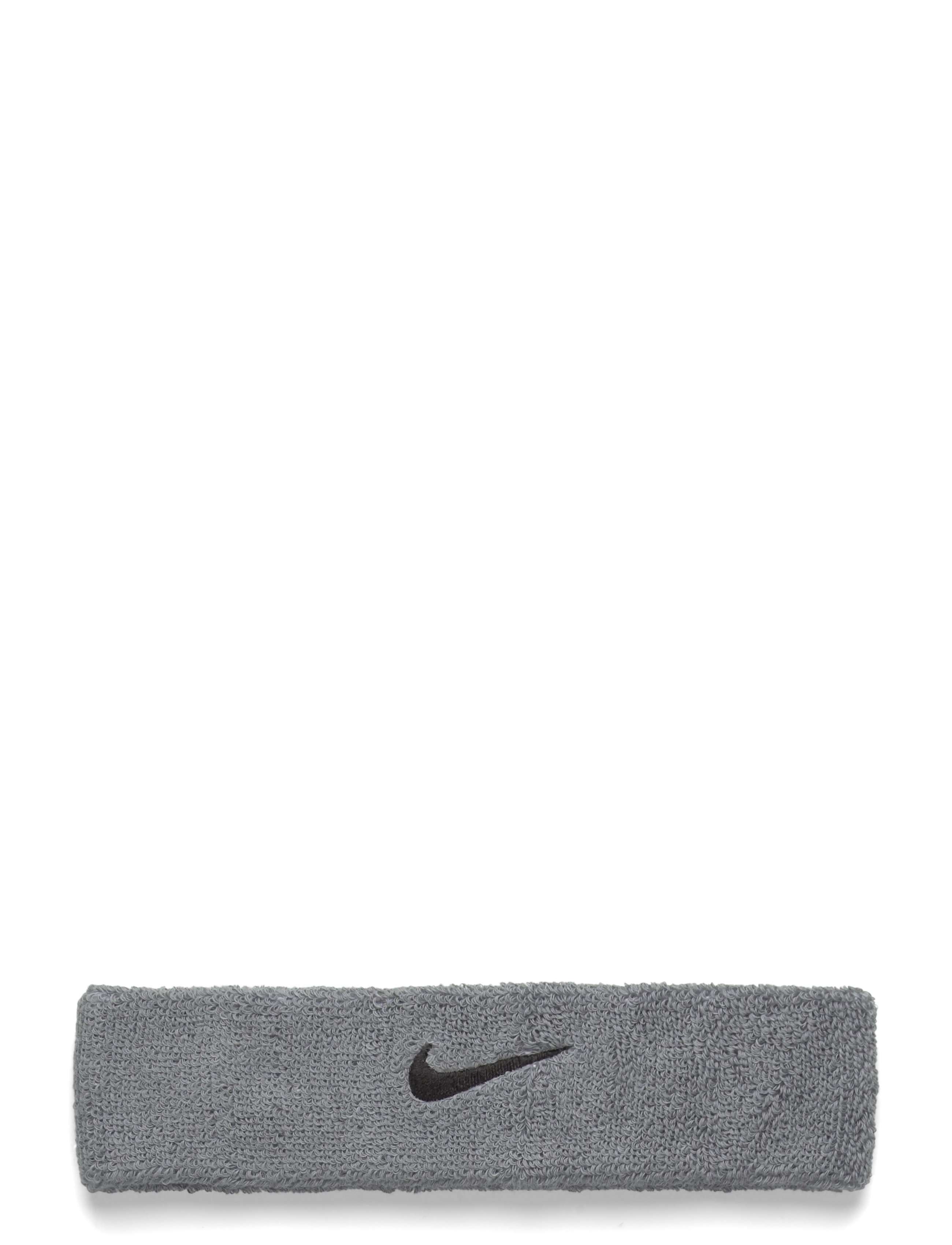 NIKE Equipment Nike Swoosh Classic Headband, One Size, Grey, Sport Accessories > Sport Headbands, Dame