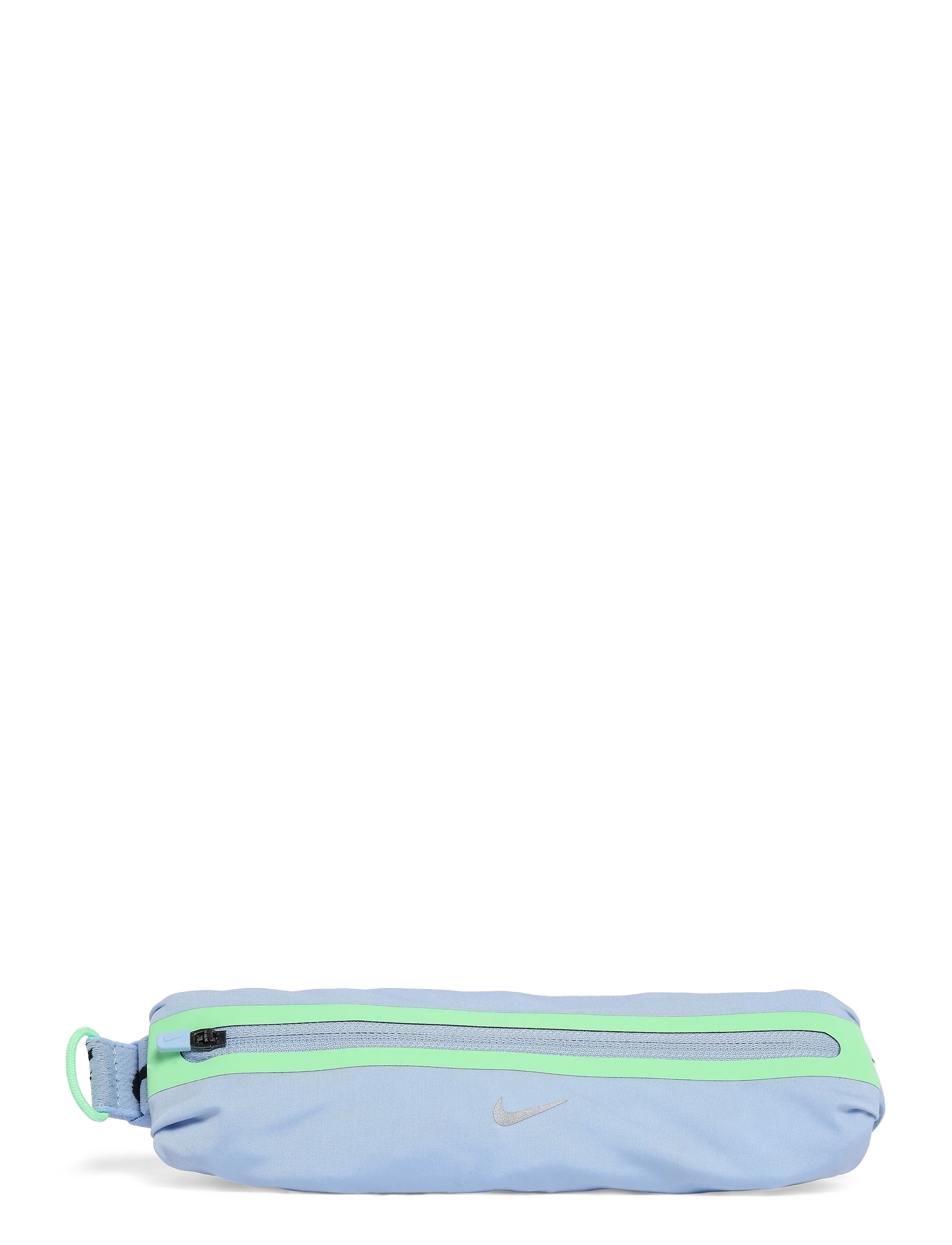 NIKE Equipment NIKE SLIM WAISTPACK 4.0 - NIKE - ALUMINUM/ILLUSION GREEN/SILVER / blue