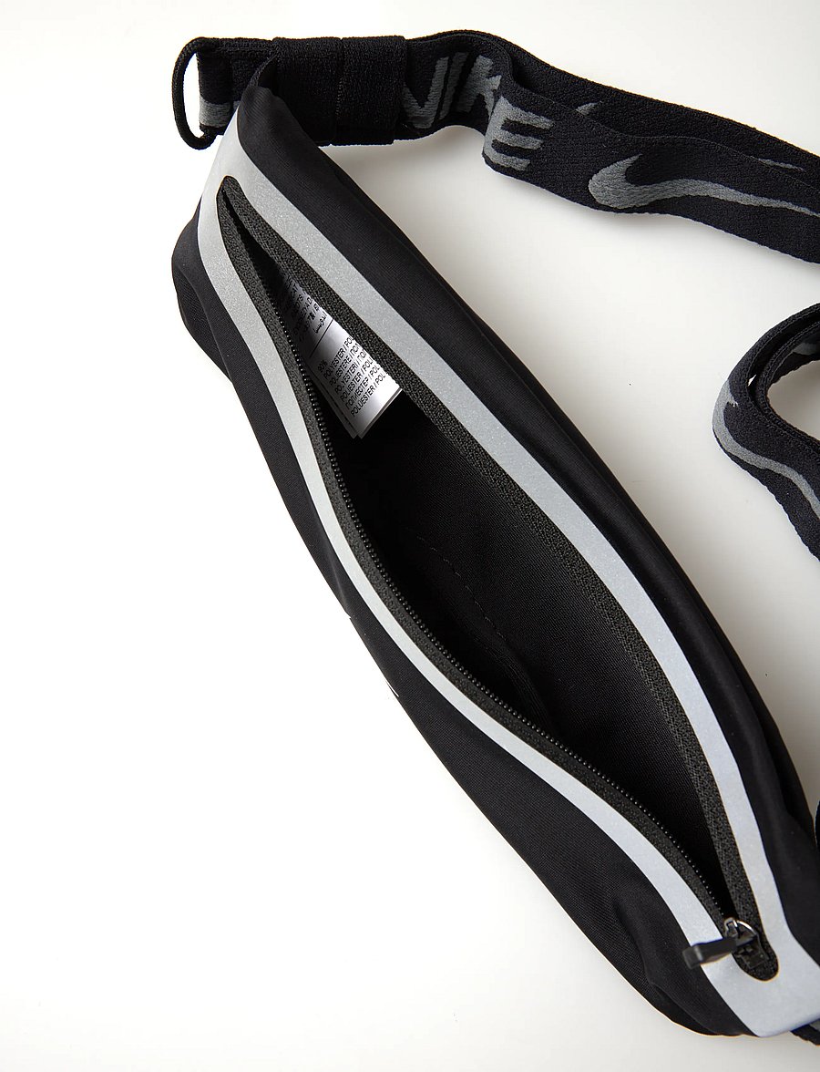 NIKE Equipment - NIKE SLIM WAISTPACK 4.0 - löputrustning - black/black/silver - 5