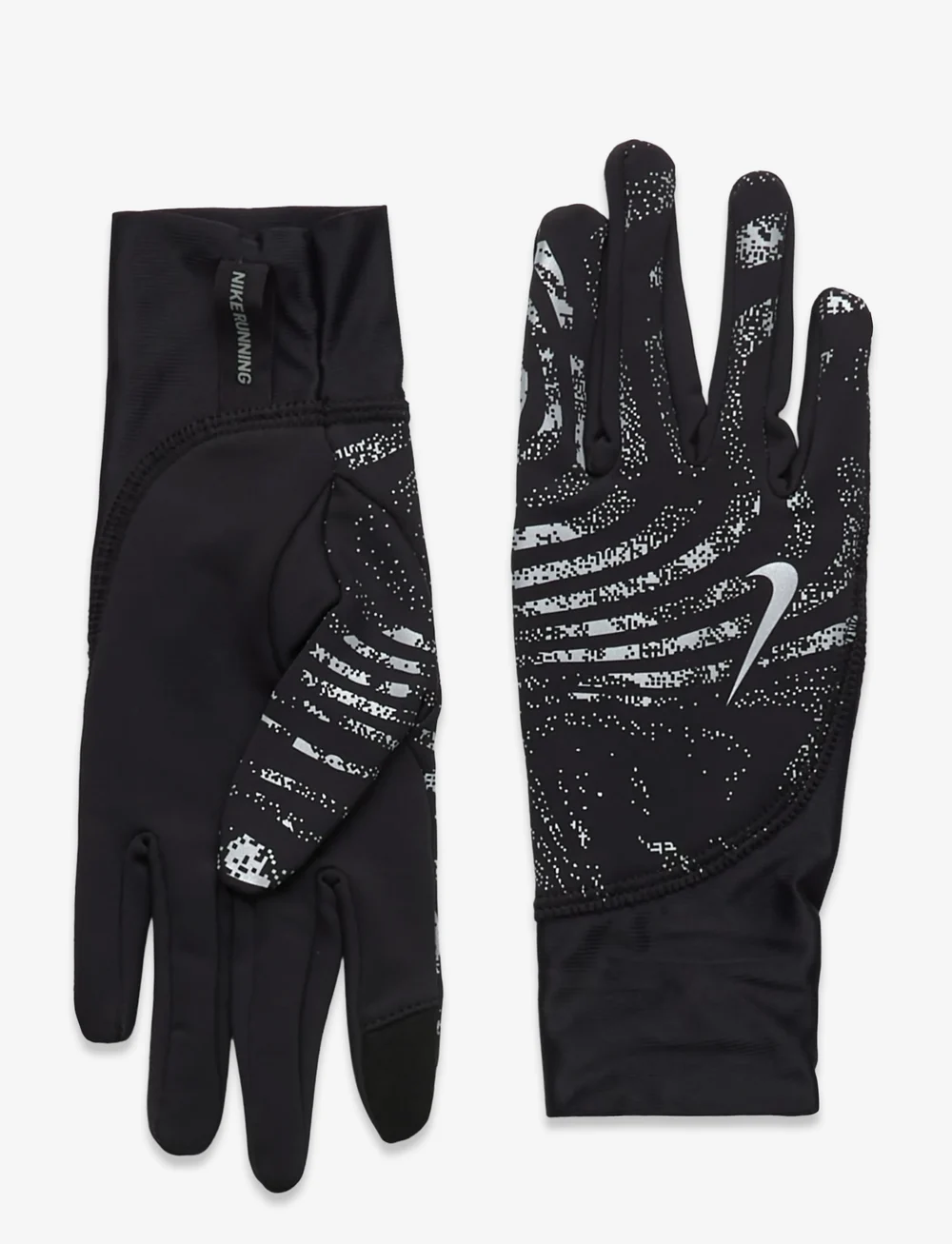 NIKE Equipment - NIKE W PACER MIDWEIGHT RG REFLECTIVE - handsker - black/black/silver - 0