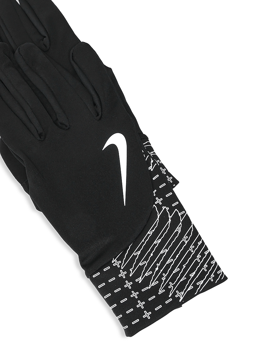 NIKE Equipment - NIKE M PACER LIGHTWEIGHT RG REFLECTIVE - fingervantar - black/silver - 2