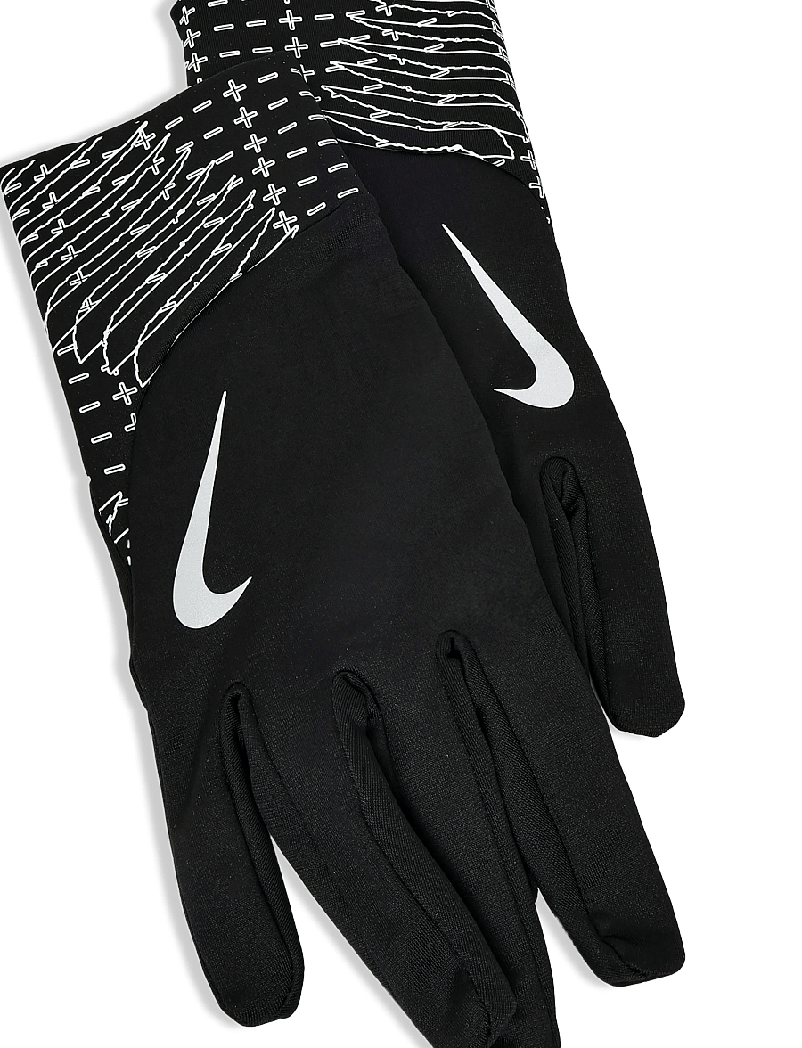 NIKE Equipment - NIKE M PACER LIGHTWEIGHT RG REFLECTIVE - fingervantar - black/silver - 3