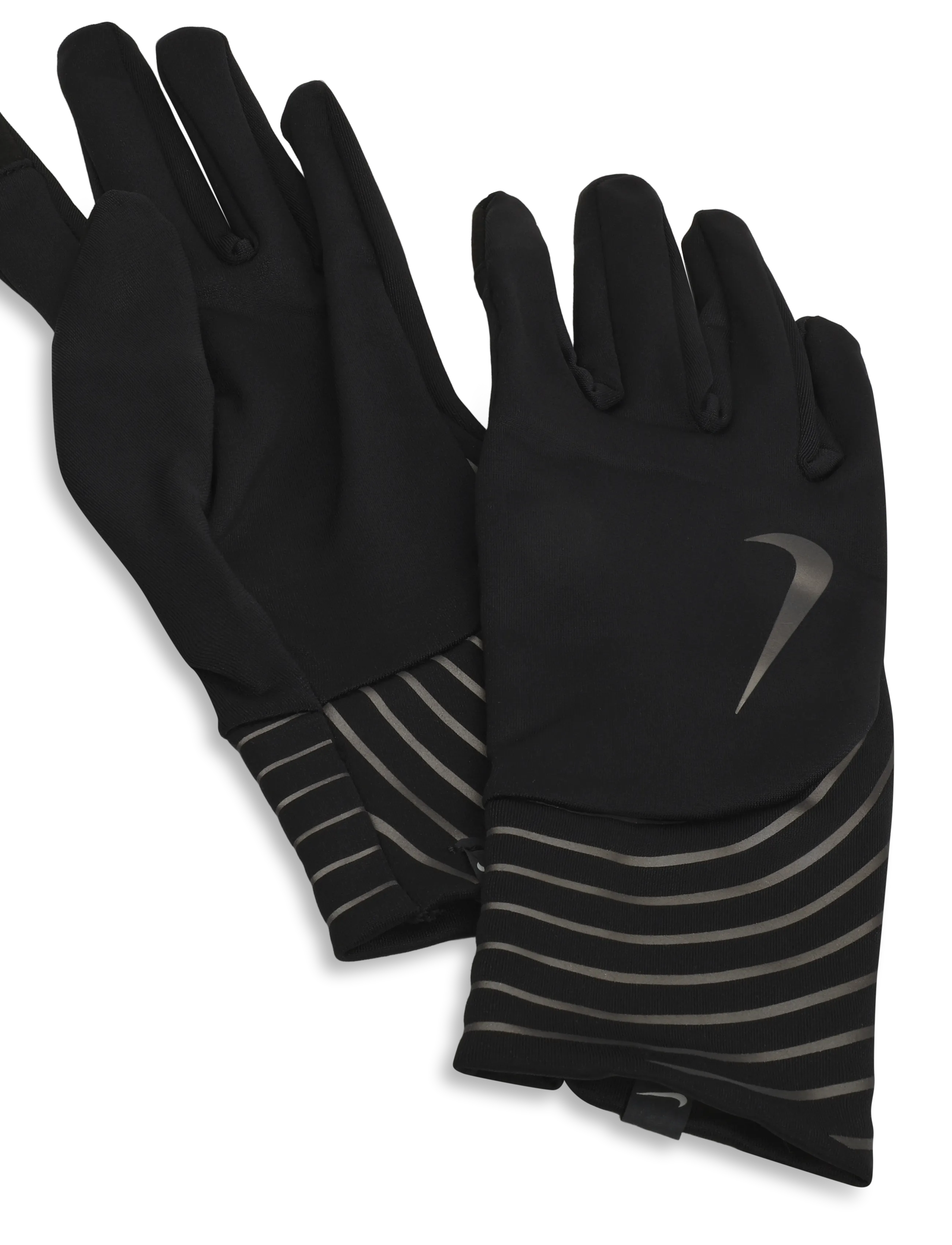 NIKE Equipment - NIKE W PACER LIGHTWEIGHT RG REFLECTIVE - fingervantar - black/black - 2