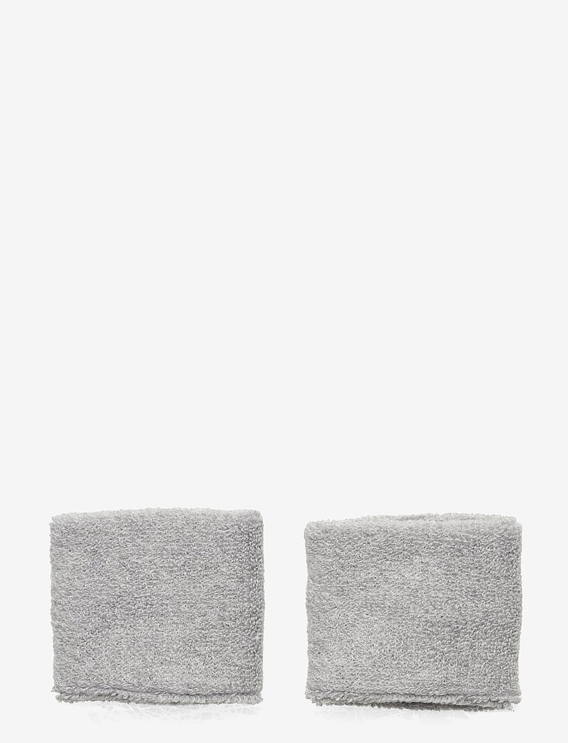 NIKE Equipment - NIKE SWOOSH WRISTBANDS 2 PK - handgelenk-schweißband - grey heather/black - 1