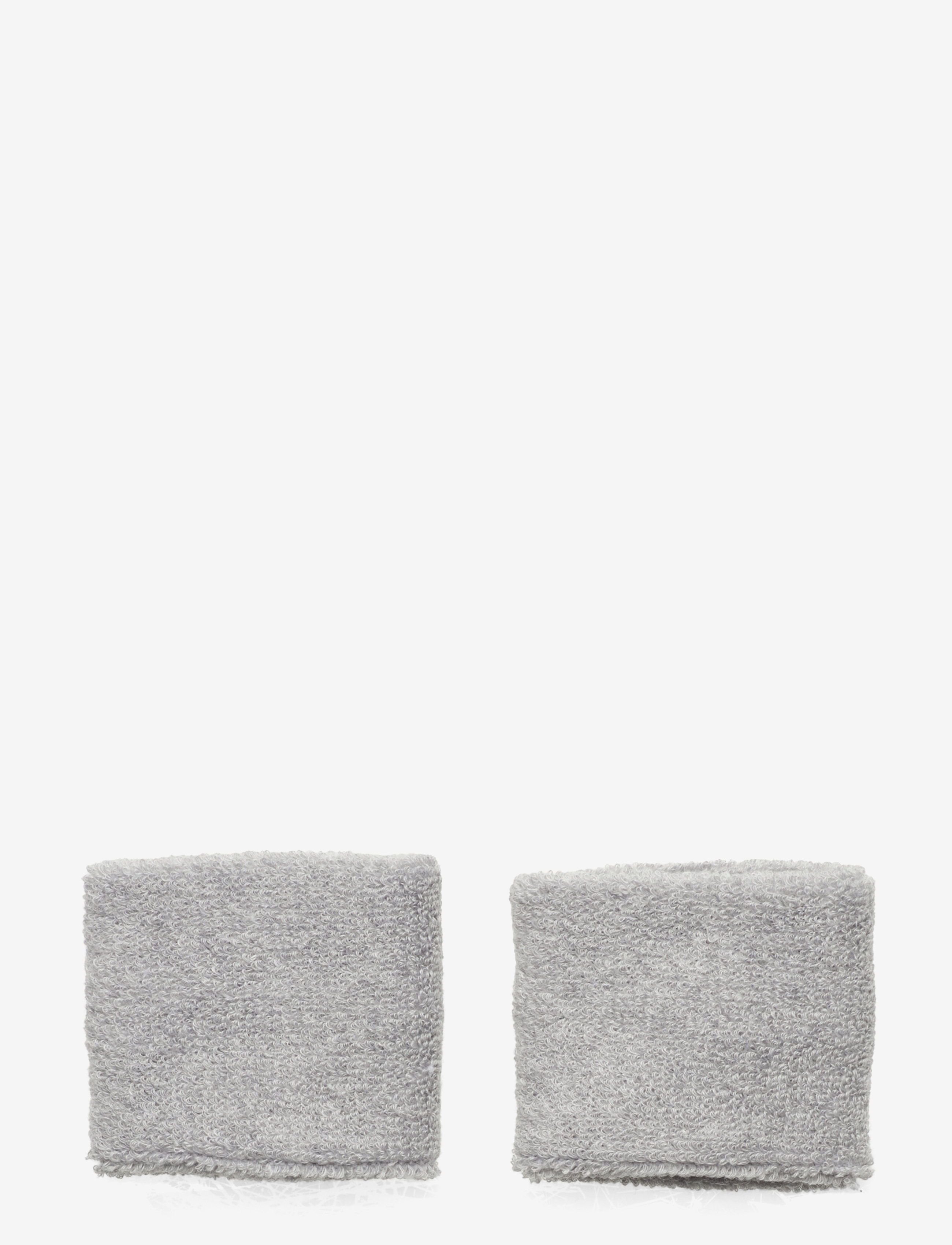 NIKE Equipment - NIKE SWOOSH WRISTBANDS 2 PK - svedarmbånd - grey heather/black - 1