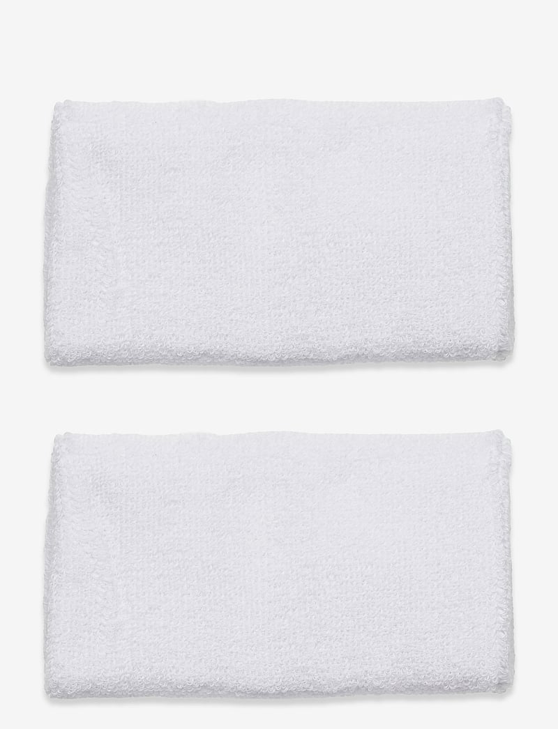 NIKE Equipment - NIKE SWOOSH DOUBLEWIDE WRISTBANDS 2 PK - handgelenk-schweißband - white/black - 1