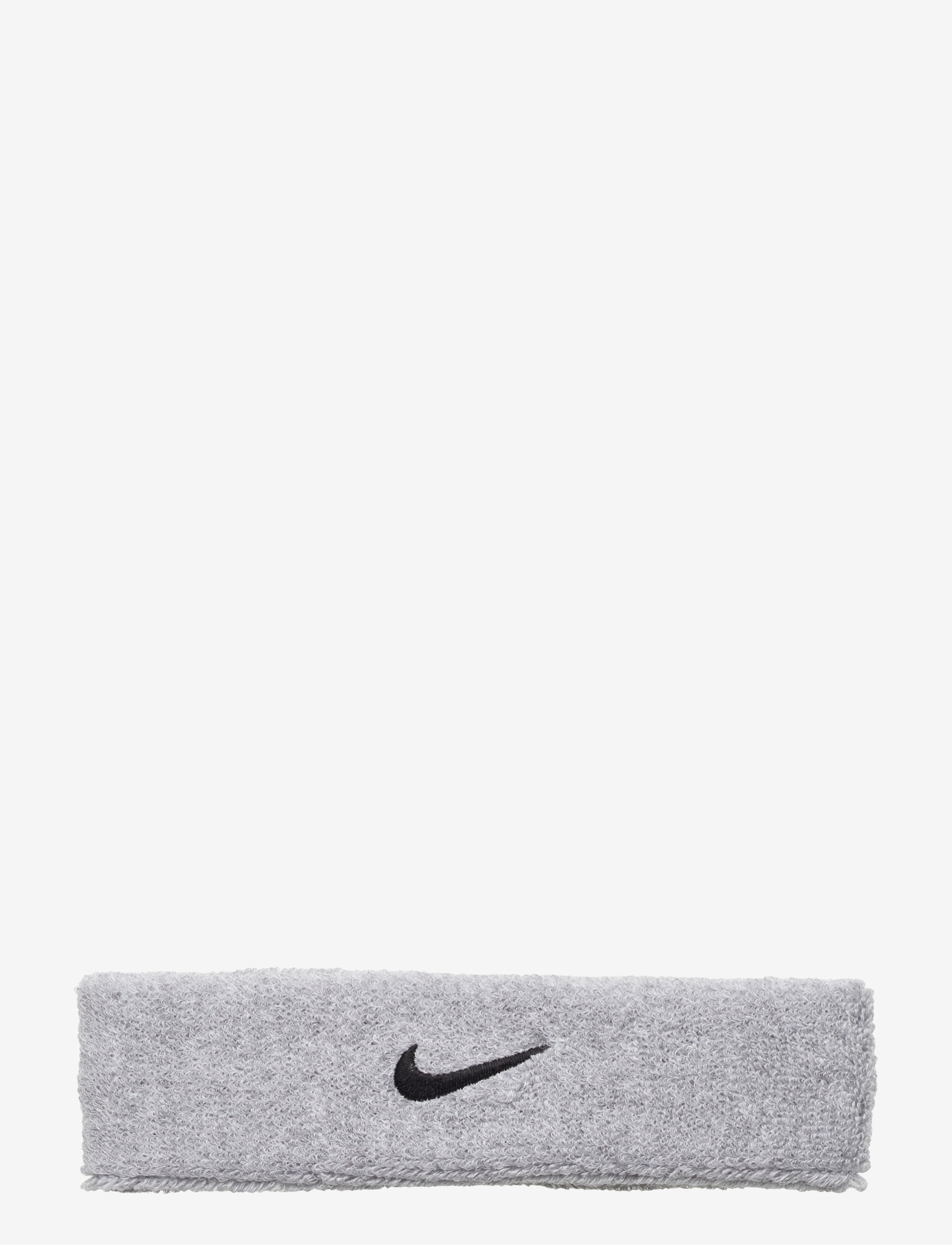 NIKE Equipment NIKE SWOOSH HEADBAND - Hårbånd - GREY HEATHER/BLACK / silver