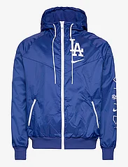 NIKE Fan Gear - Los Angeles Dodgers Men's Nike Team Runner Windrunner Jacket - kurtka przeciwwiatrowa - rush blue, rush blue, white - 0
