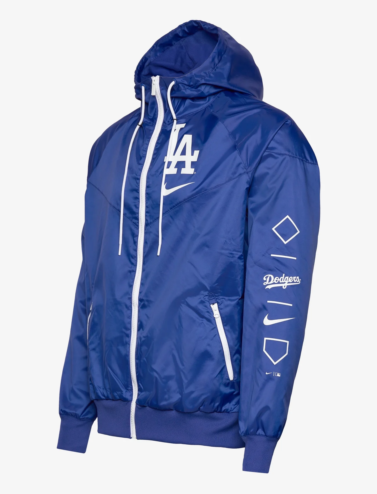 NIKE Fan Gear - Los Angeles Dodgers Men's Nike Team Runner Windrunner Jacket - striukės nuo vėjo - rush blue, rush blue, white - 1