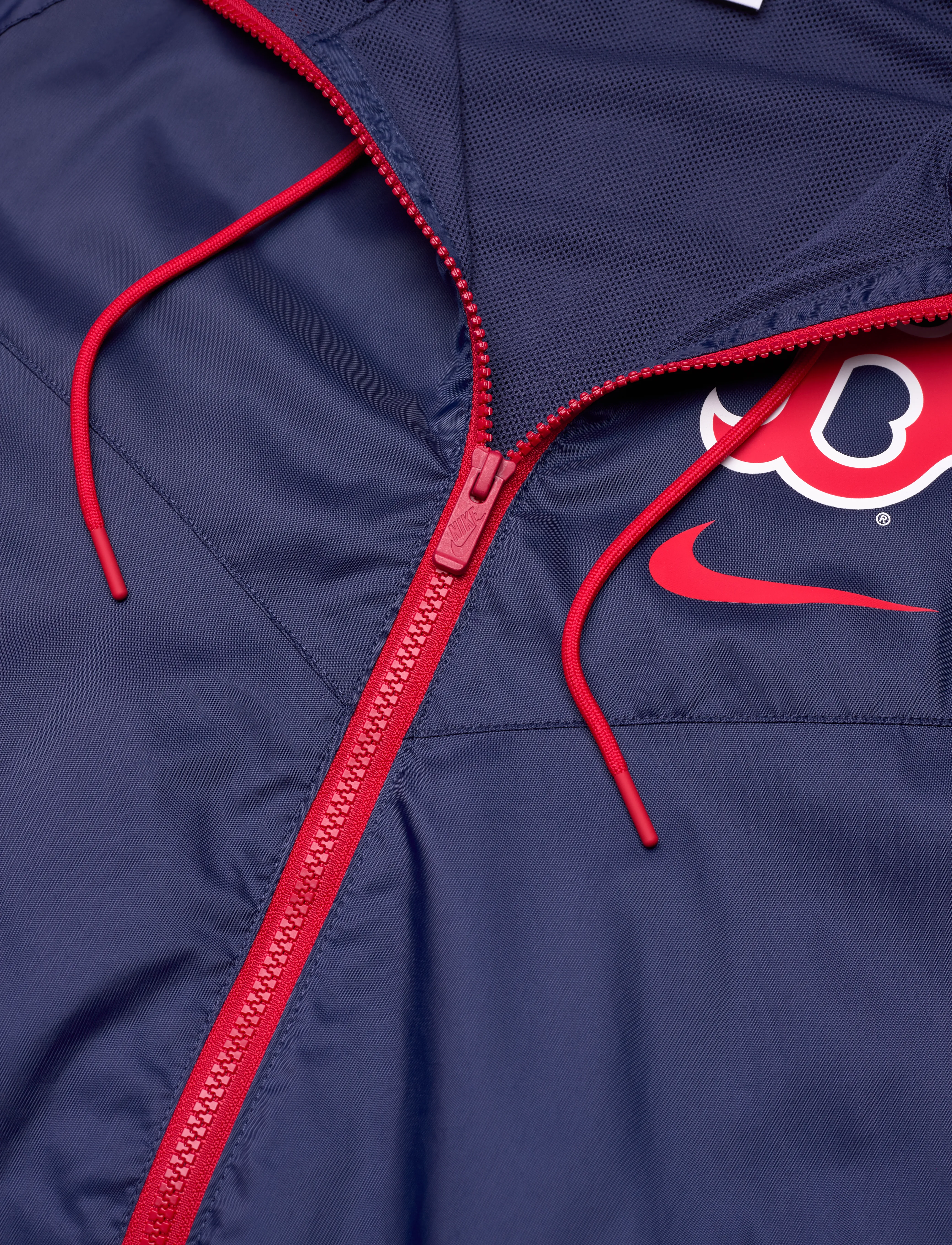 NIKE Fan Gear - Men's Nike Team Runner Windrunner Jacket - midnight navy/midnight navy/sport red - 3