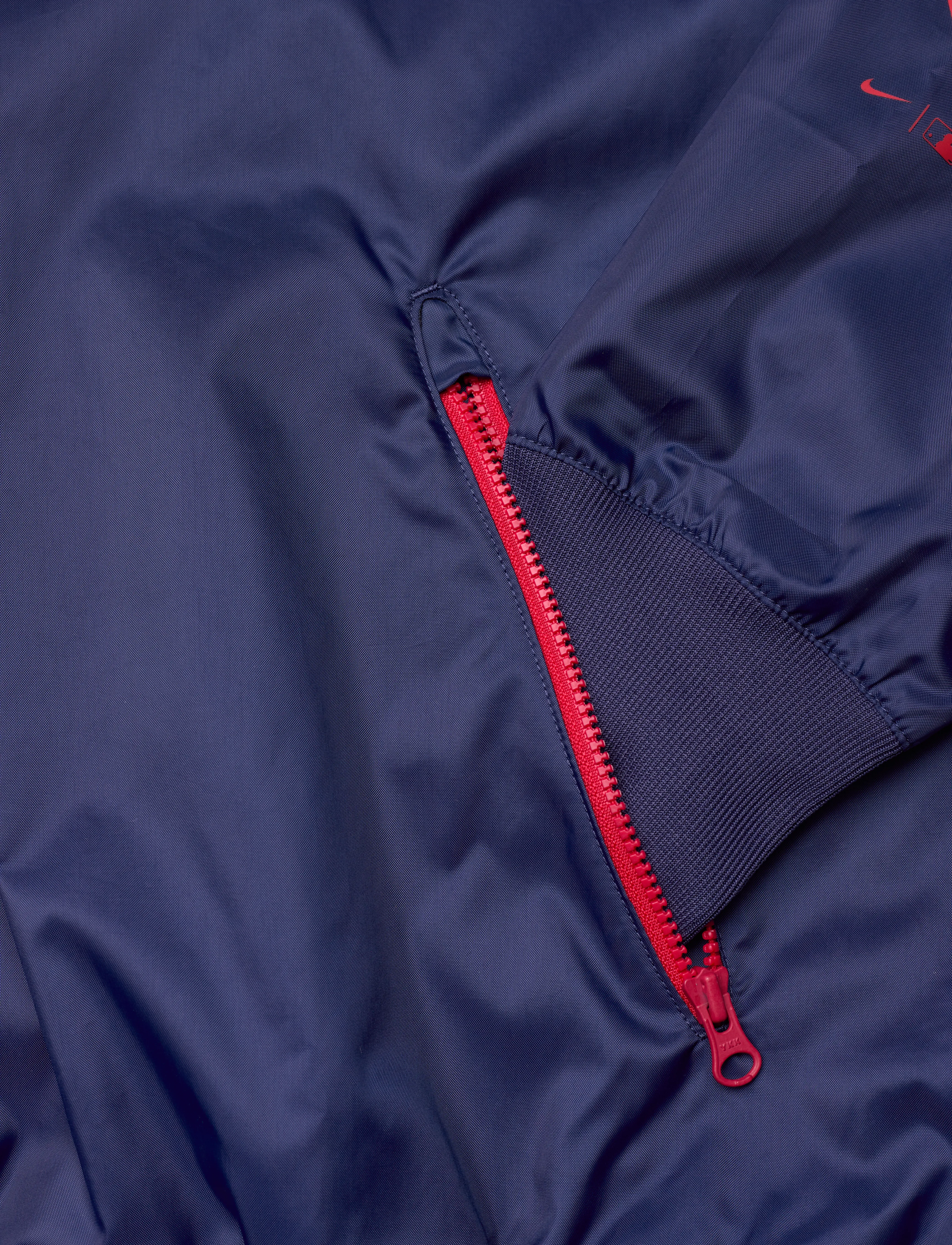 NIKE Fan Gear - Men's Nike Team Runner Windrunner Jacket - midnight navy/midnight navy/sport red - 4