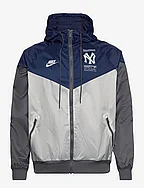 New York Yankees Men's Nike Cooperstown Windrunner Jacket - MIDNIGHT NAVY, LIGHT BONE, DARK GREY