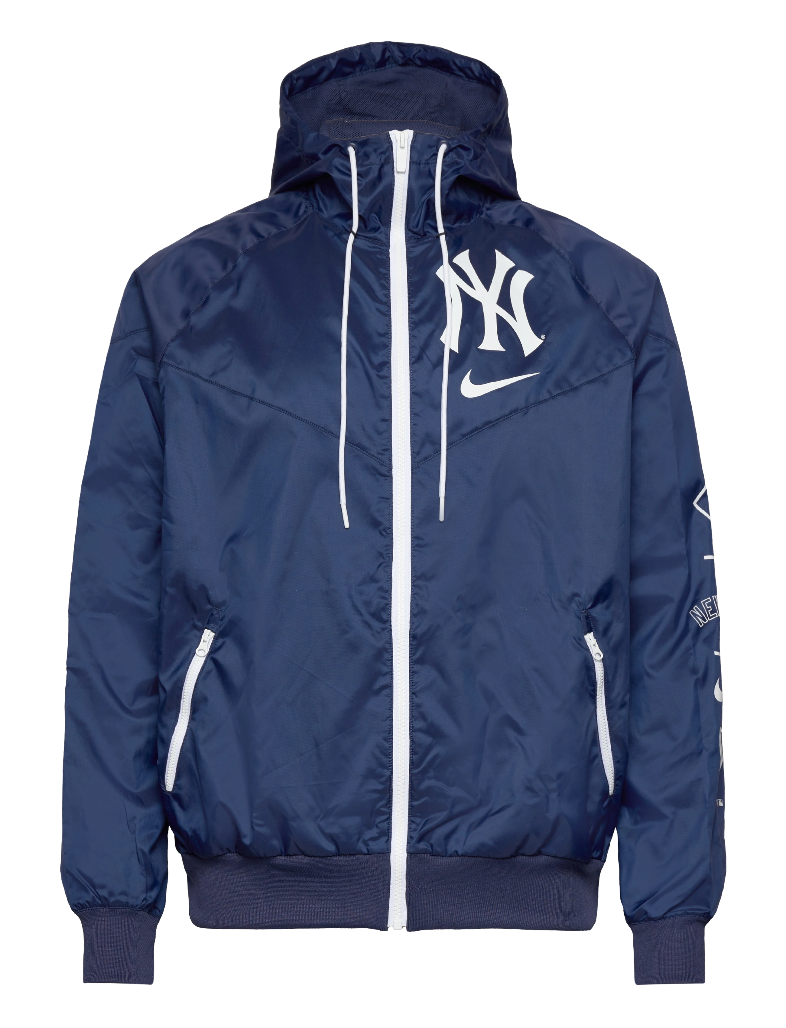New York Yankees Men's Nike Team Runner Windrunner Jacket - MIDNIGHT NAVY, MIDNIGHT NAVY