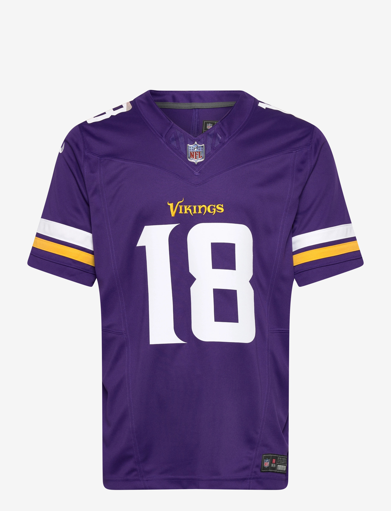 NIKE Fan Gear - NFL Minnesota Vikings Limited Home Jersey - Player - fodboldtrøjer - court purple - 0