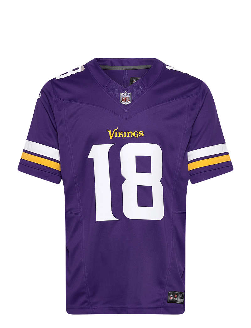 NIKE Fan Gear - NFL Minnesota Vikings Limited Home Jersey - Player - fußballoberteile - court purple - 0