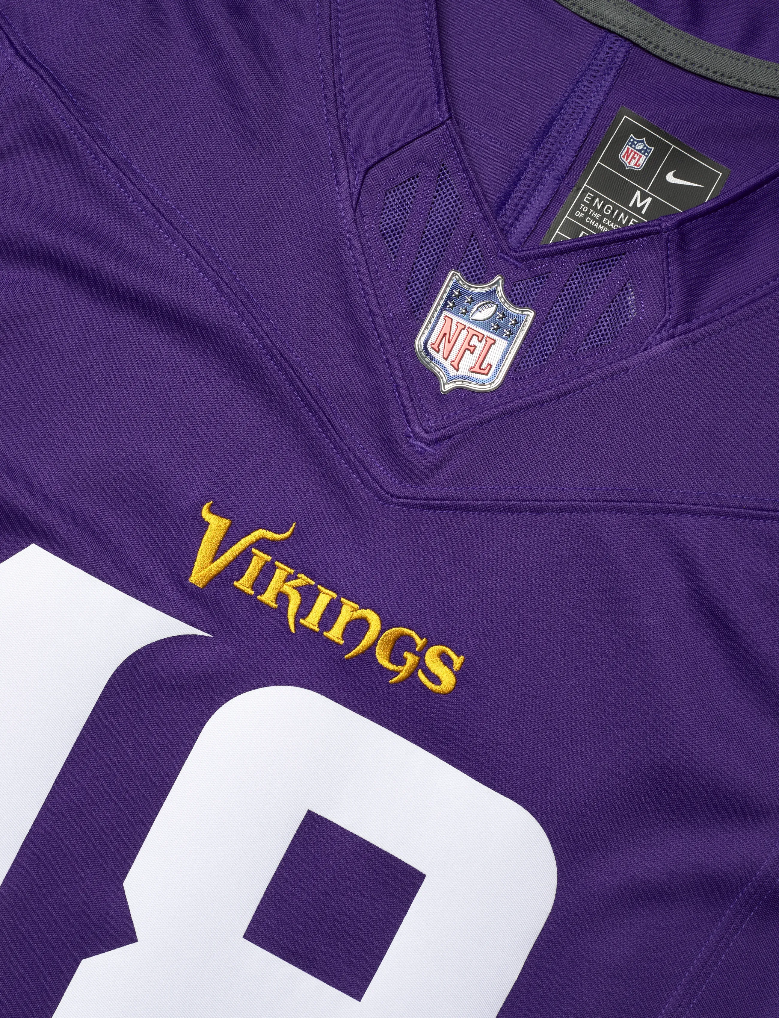 NIKE Fan Gear - NFL Minnesota Vikings Limited Home Jersey - Player - court purple - 2