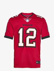 NIKE Fan Gear - Tampa Bay Buccaneers Nike Limited Team Colour Home Jersey - Player BRADY 12 - t-shirts mit druck - gym red - 0