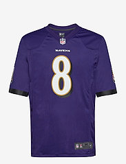 NIKE Fan Gear - Baltimore Ravens Nike Home Game Jersey - Player - kurzärmelige - new orchid - 0