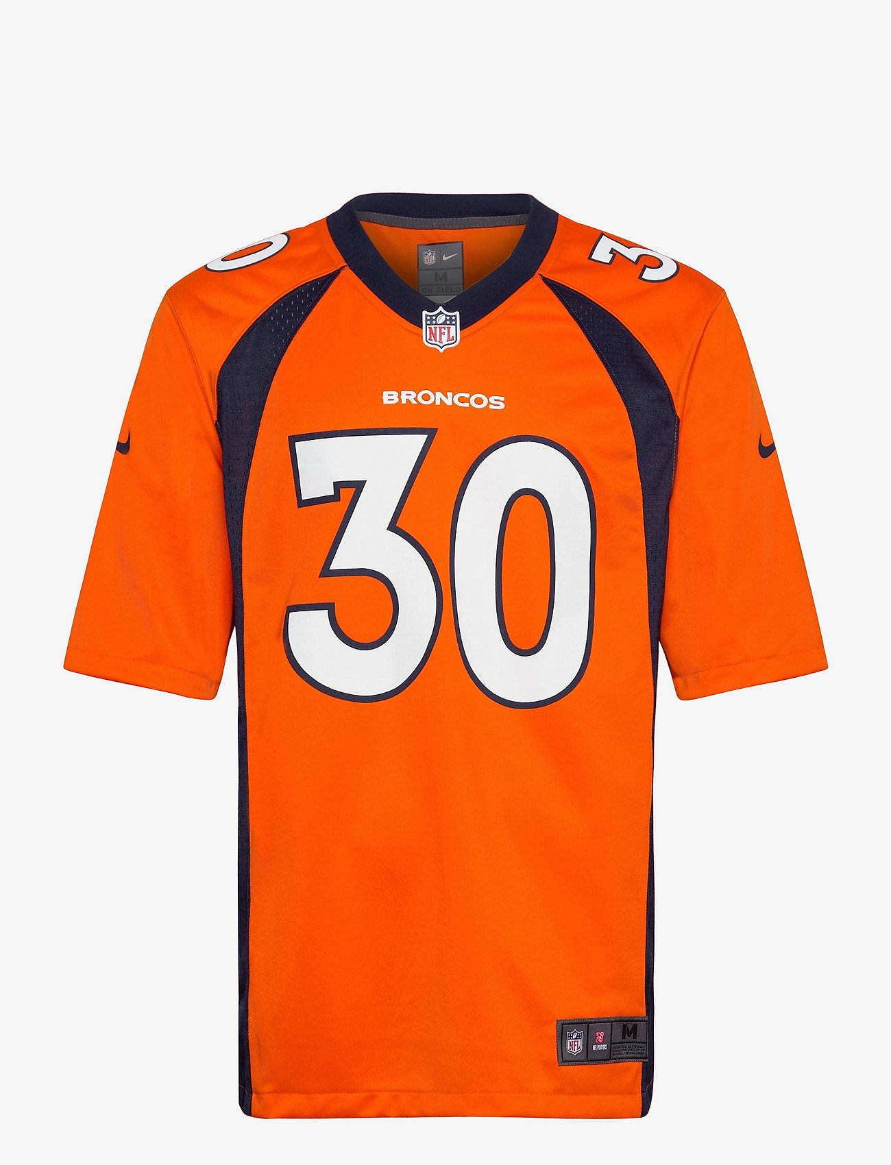 NIKE Fan Gear - Denver Broncos Nike Game Team Colour Jersey - Player - brilliant ornge - 0