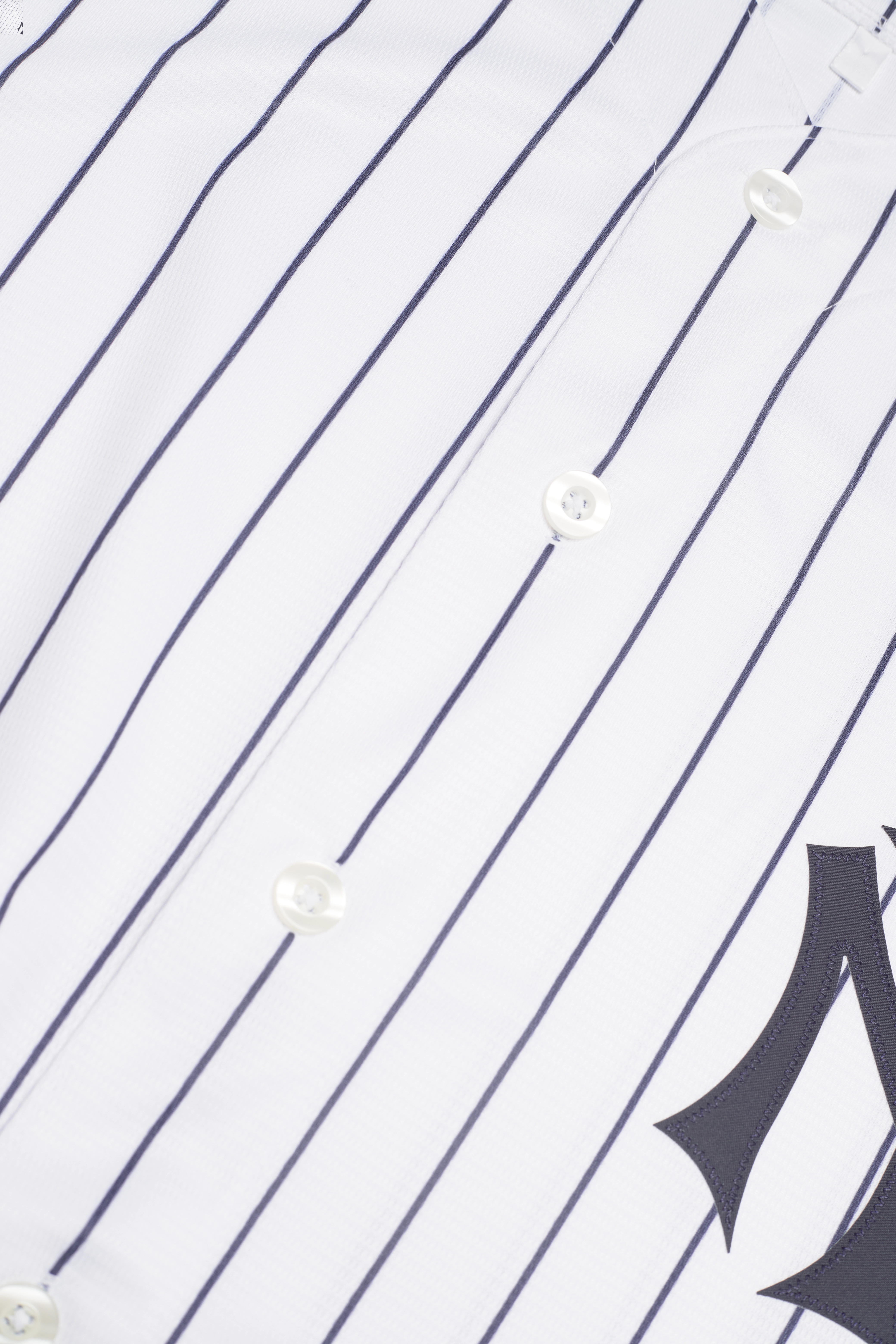 NIKE Fan Gear - New York Yankees Nike Official Replica Cooperstown Jersey - white-navy - 2