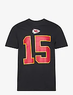 Kansas City Chiefs Nike Name and Number T-Shirt - BLACK