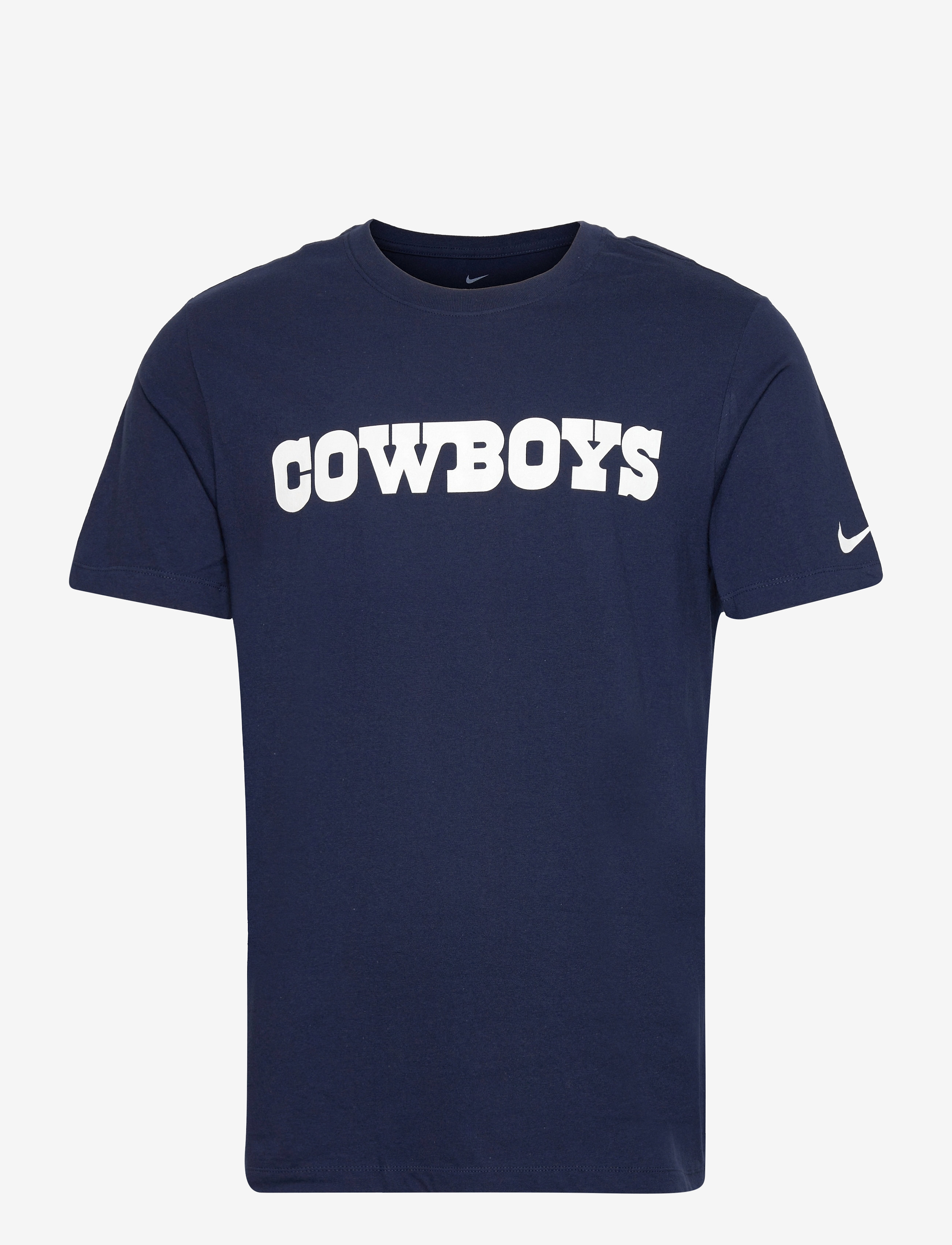 NIKE Fan Gear - Mens Nike Wordmark Essential T-Shirt - college navy - 0