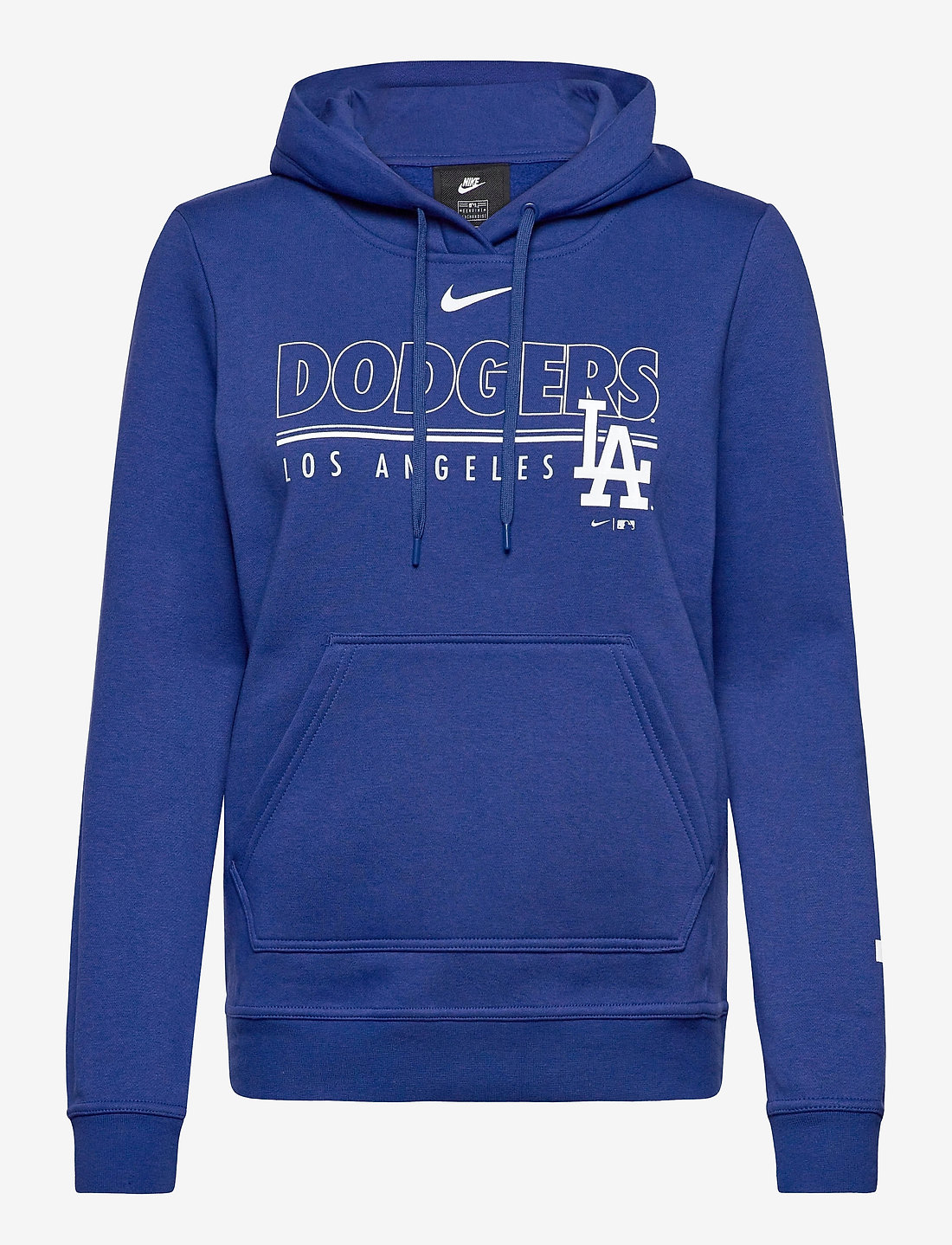NIKE Fan Gear La Dodgers Nike Team Outline Club Pullover Hoodie