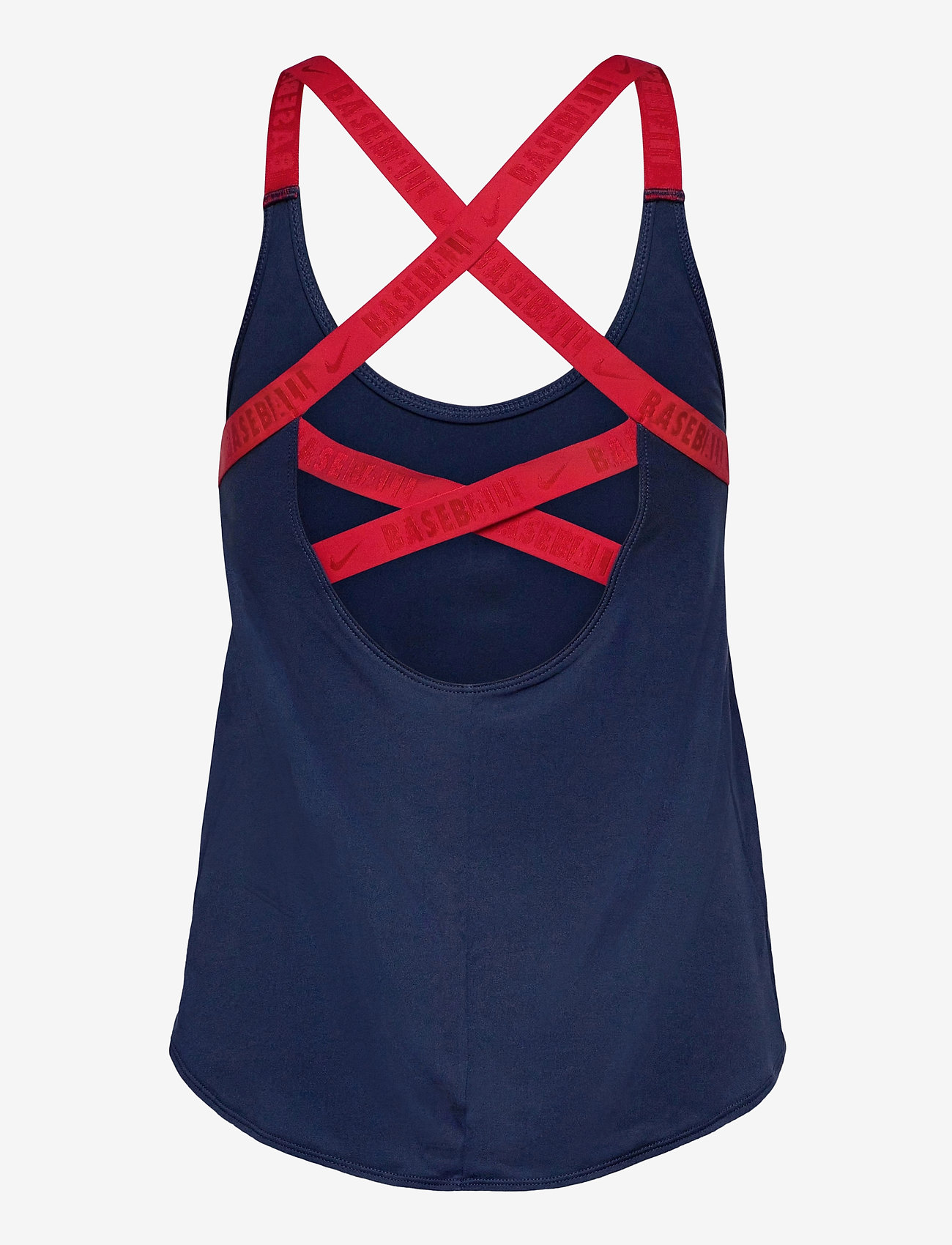 NIKE Fan Gear - Boston Red Sox Nike Legacy Dri-Fit Elastika Tank Top - midnight navy - sport red - 1