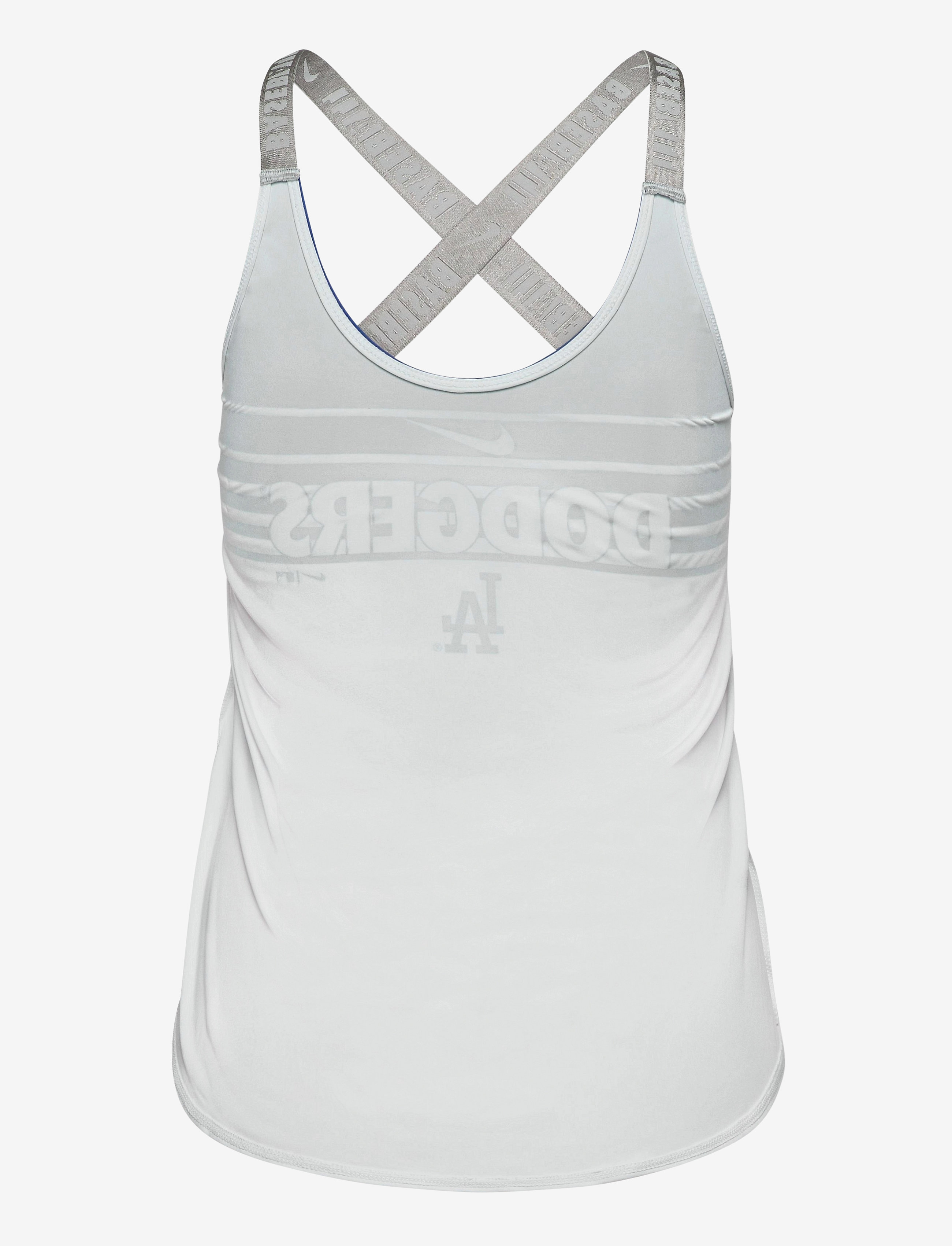 NIKE Fan Gear - LA Dodgers Women's Nike Rising Stripe Dri-Fit Elastika - white - 1