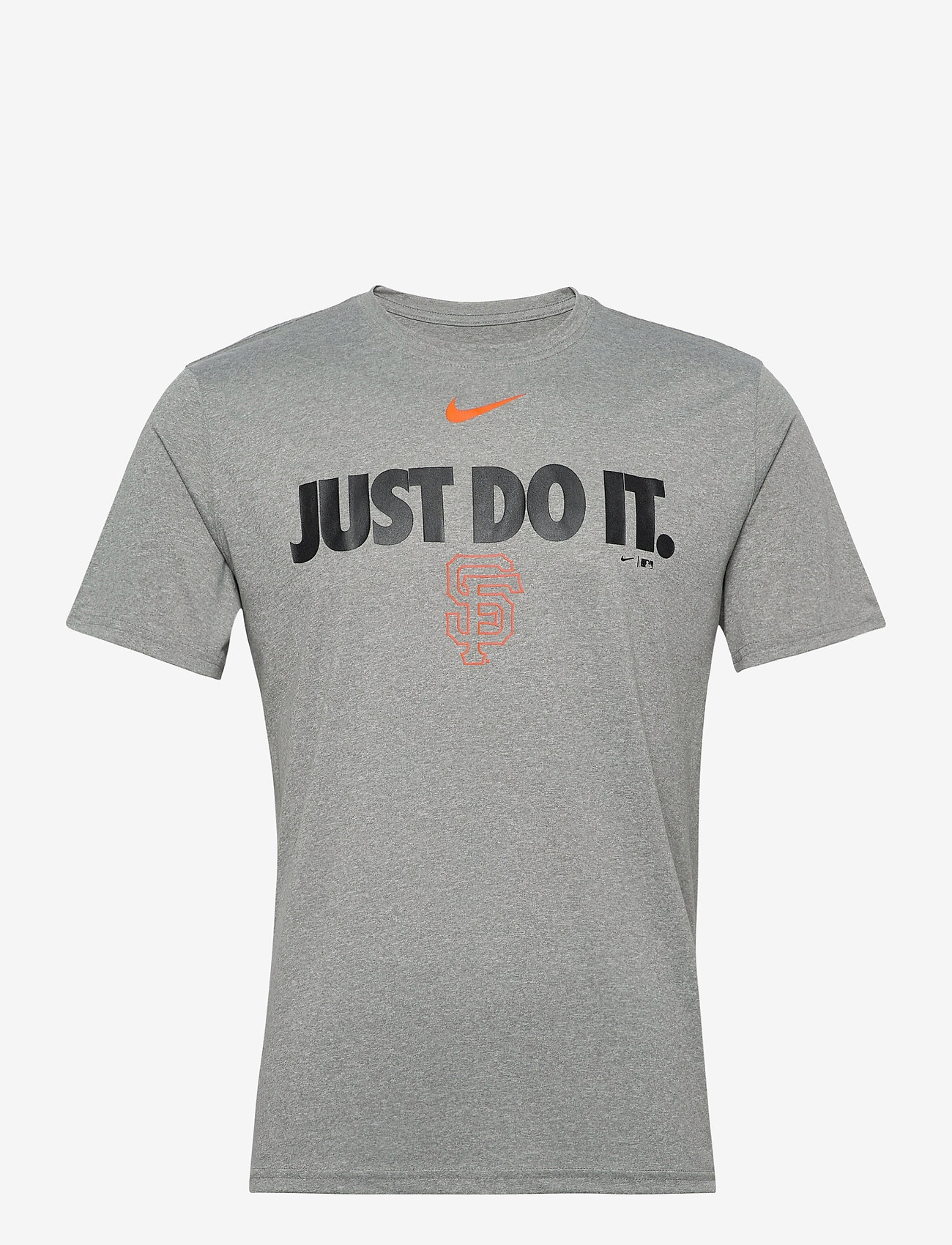 NIKE Fan Gear - San Francisco Giants Nike Team Just Do It Legend T-Shirt - dark grey heather - 0