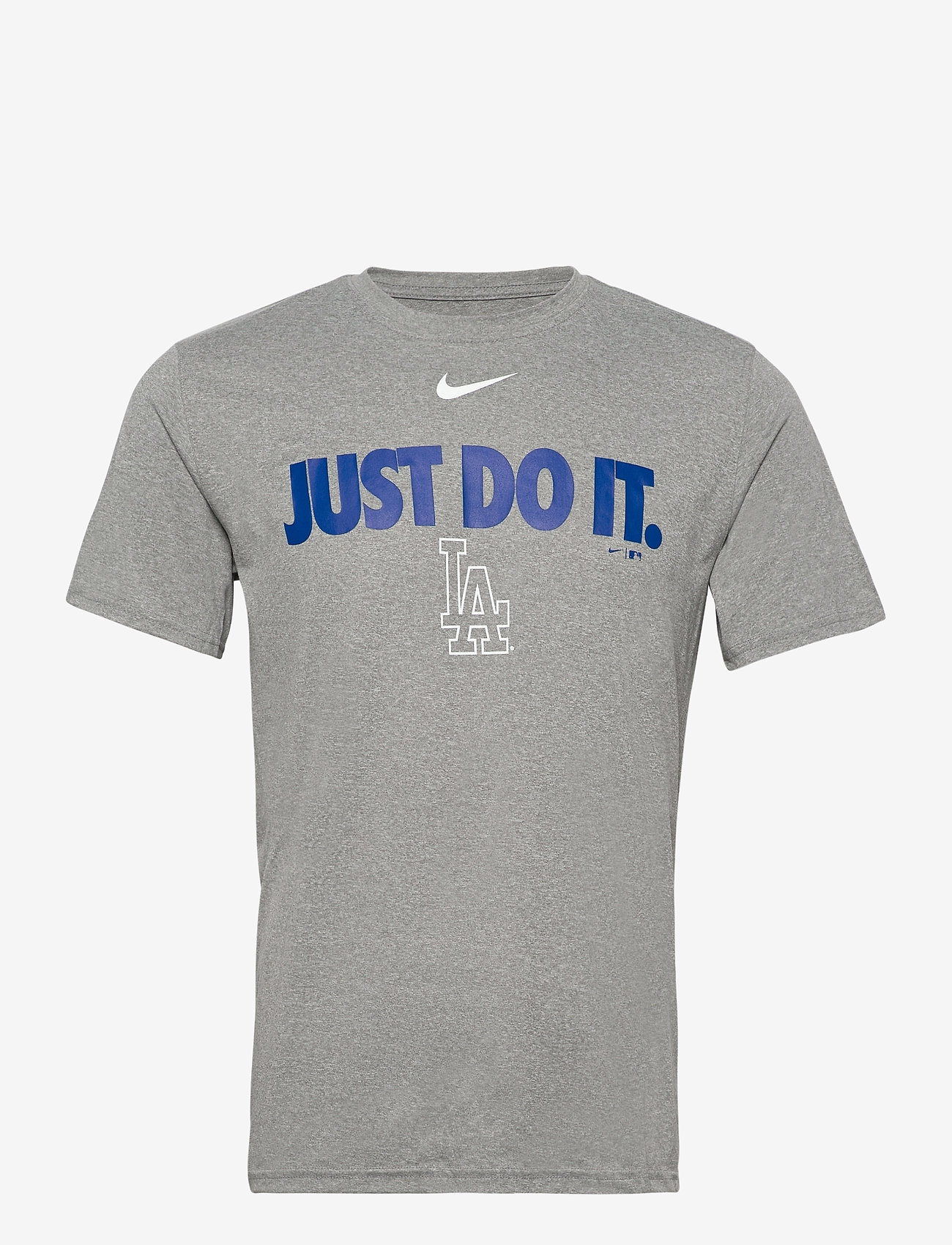 NIKE Fan Gear - LA Dodgers Nike Team Just Do It Legend T-Shirt - dark grey heather - 0