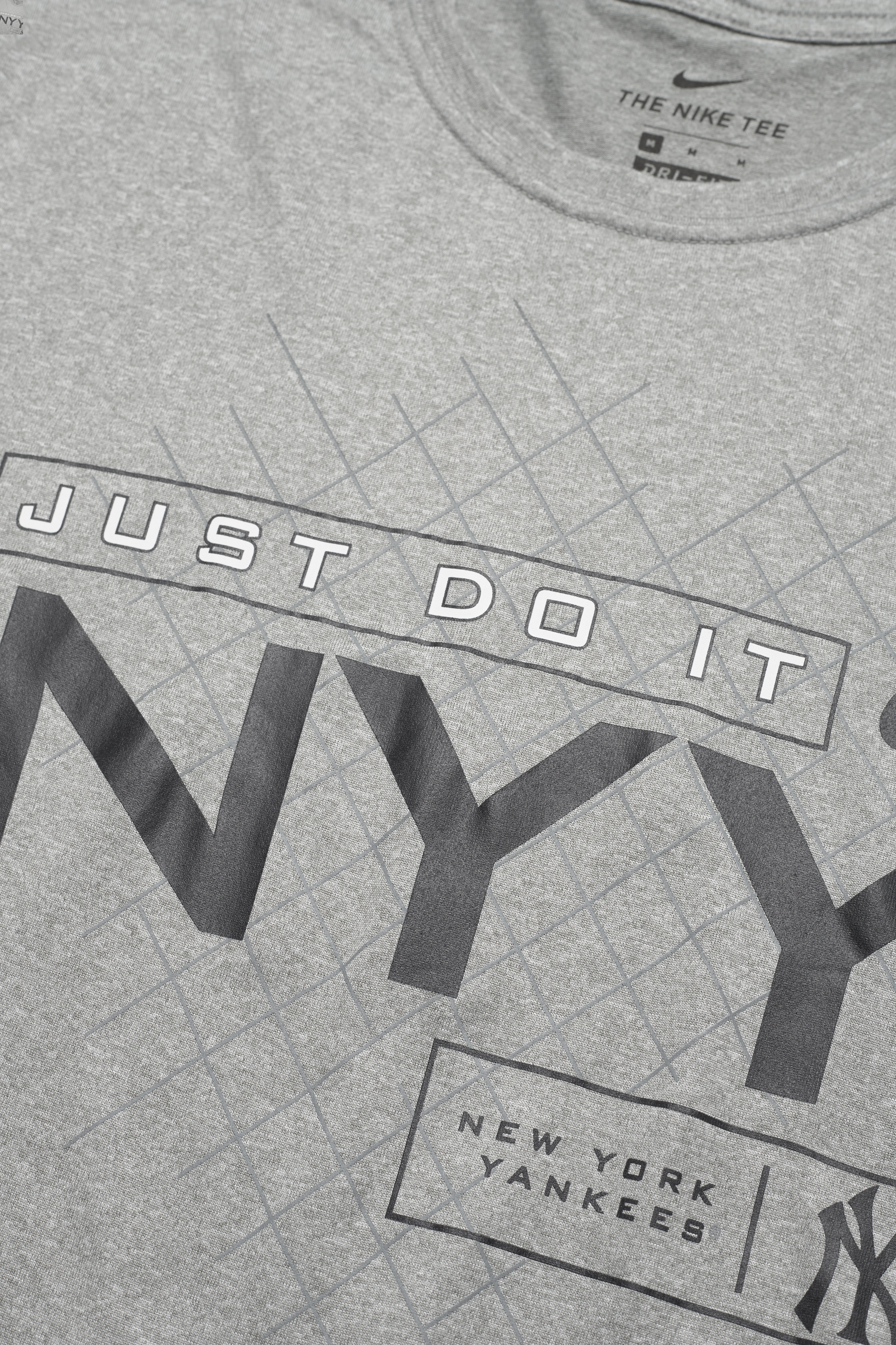 NIKE Fan Gear - New York Yankees Nike JDI Legend T-Shirt - dark grey heather - 3