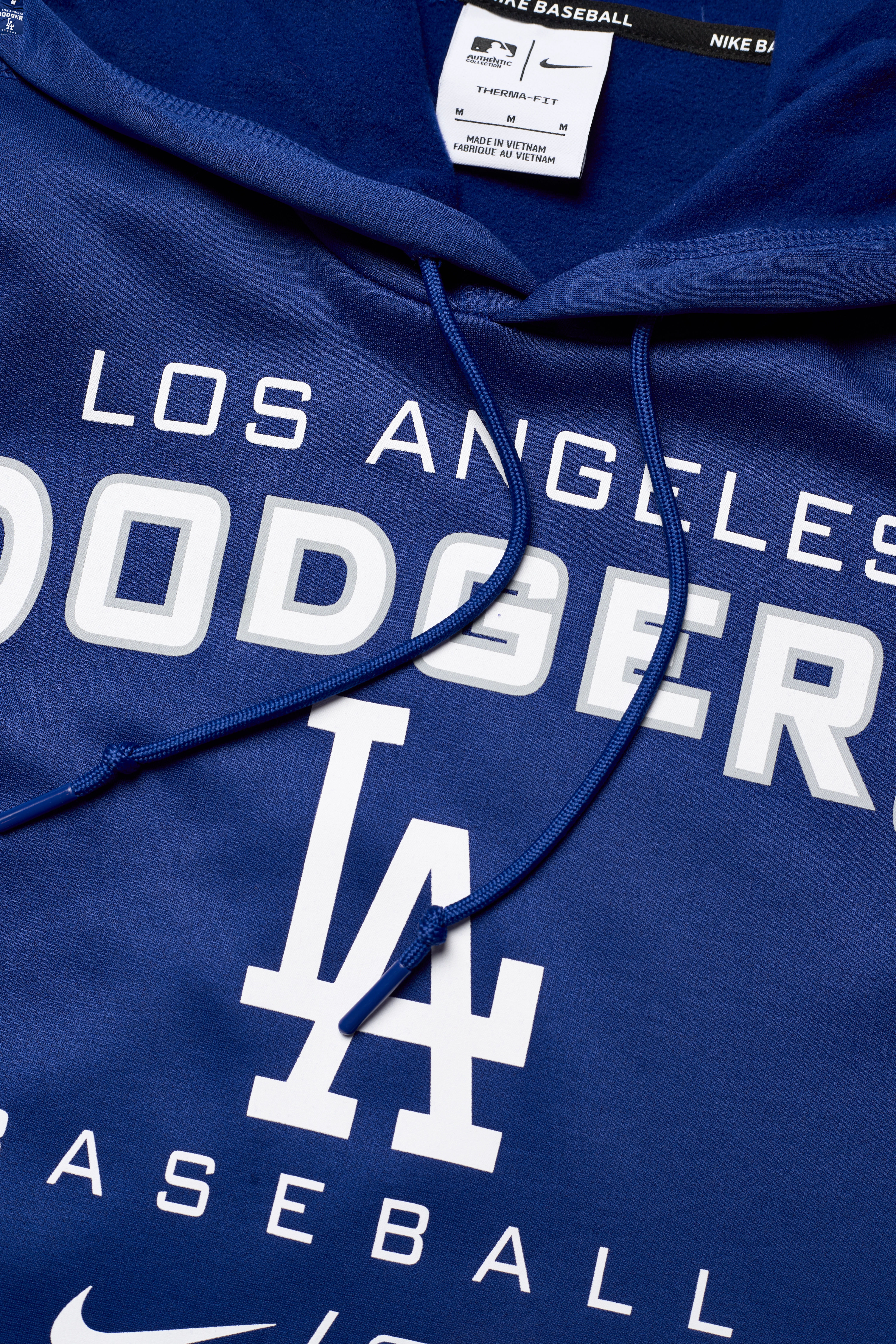 NIKE Fan Gear - LA Dodgers Nike Therma Hoodie - deep royal blue-deep royal blue - 2