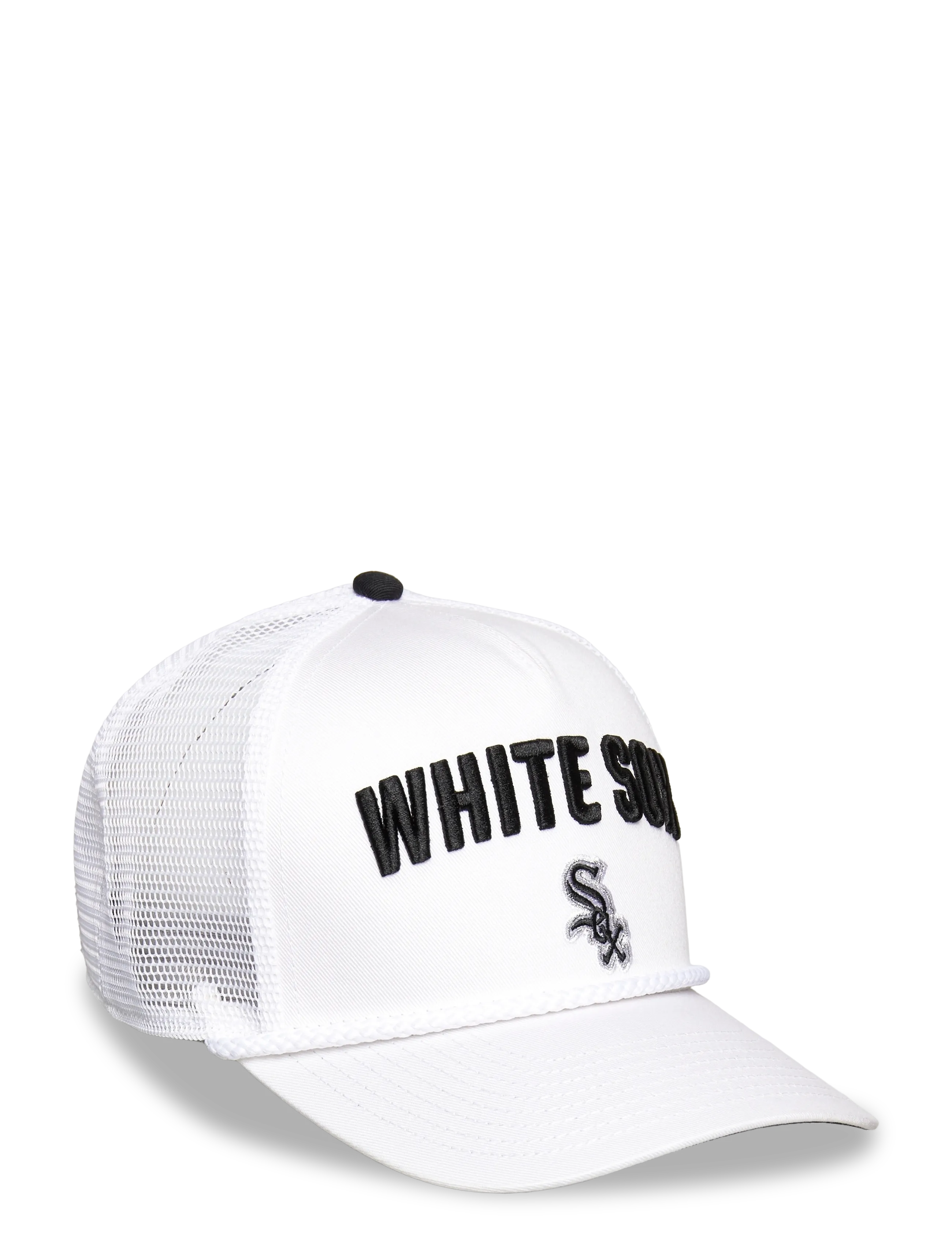 NIKE Fan Gear Chicago White Sox Nike Primetime Rise Structured Trucker Cap - Nowosci - WHITE / white