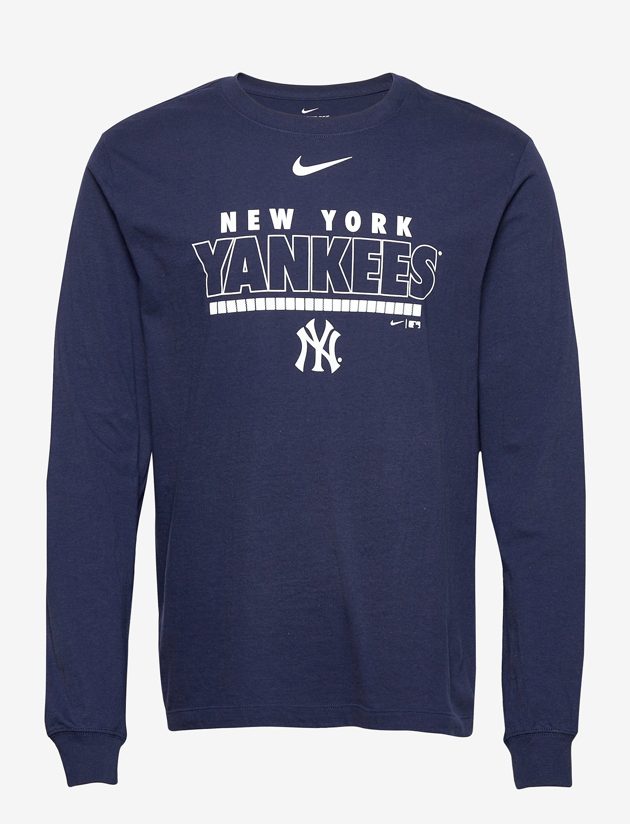 NIKE Fan Gear - New York Yankees Nike Color Bar Long Sleeve T-Shirt - midnight navy - 0