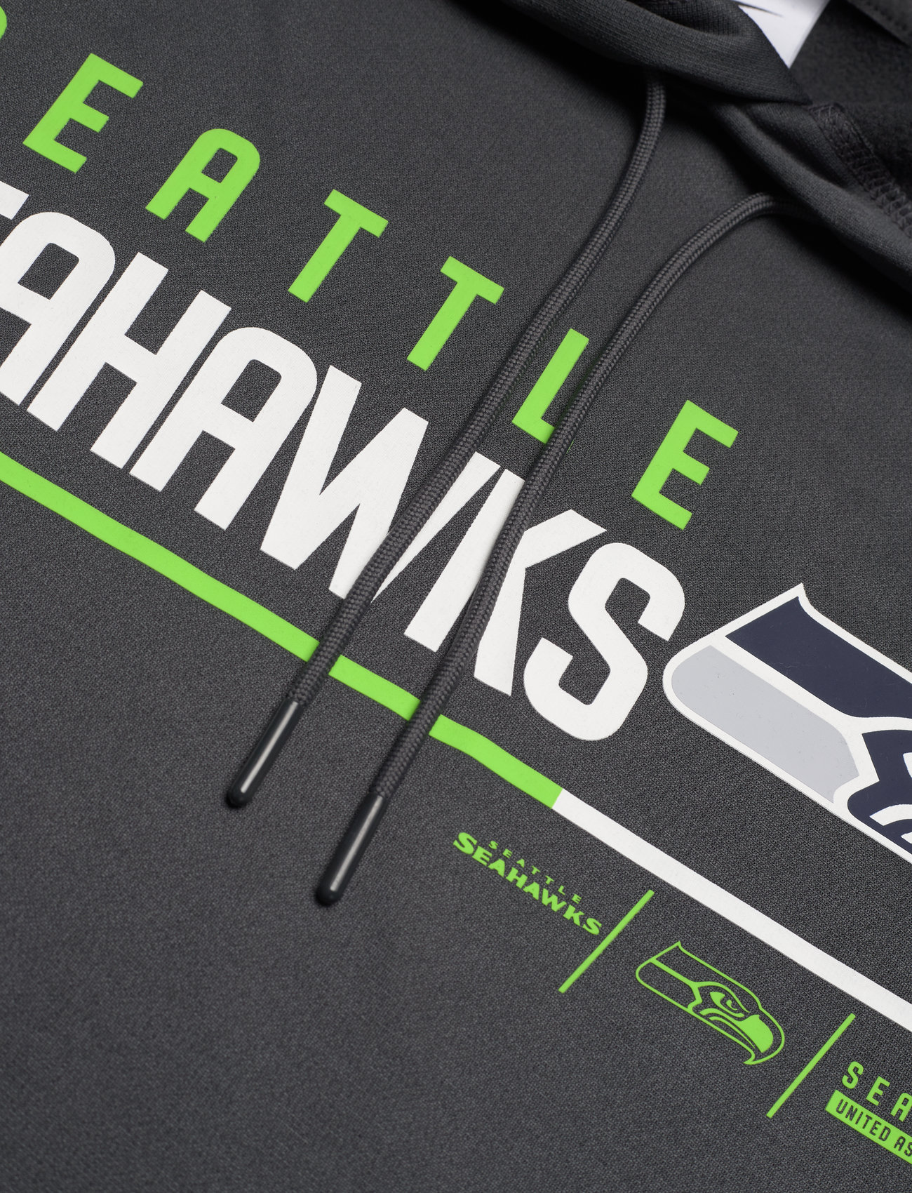 NIKE Fan Gear Seattle Seahawks Mens Nike Therma Pullover Hoodie  (Anthracite), (49.67 €), Large selection of outlet-styles